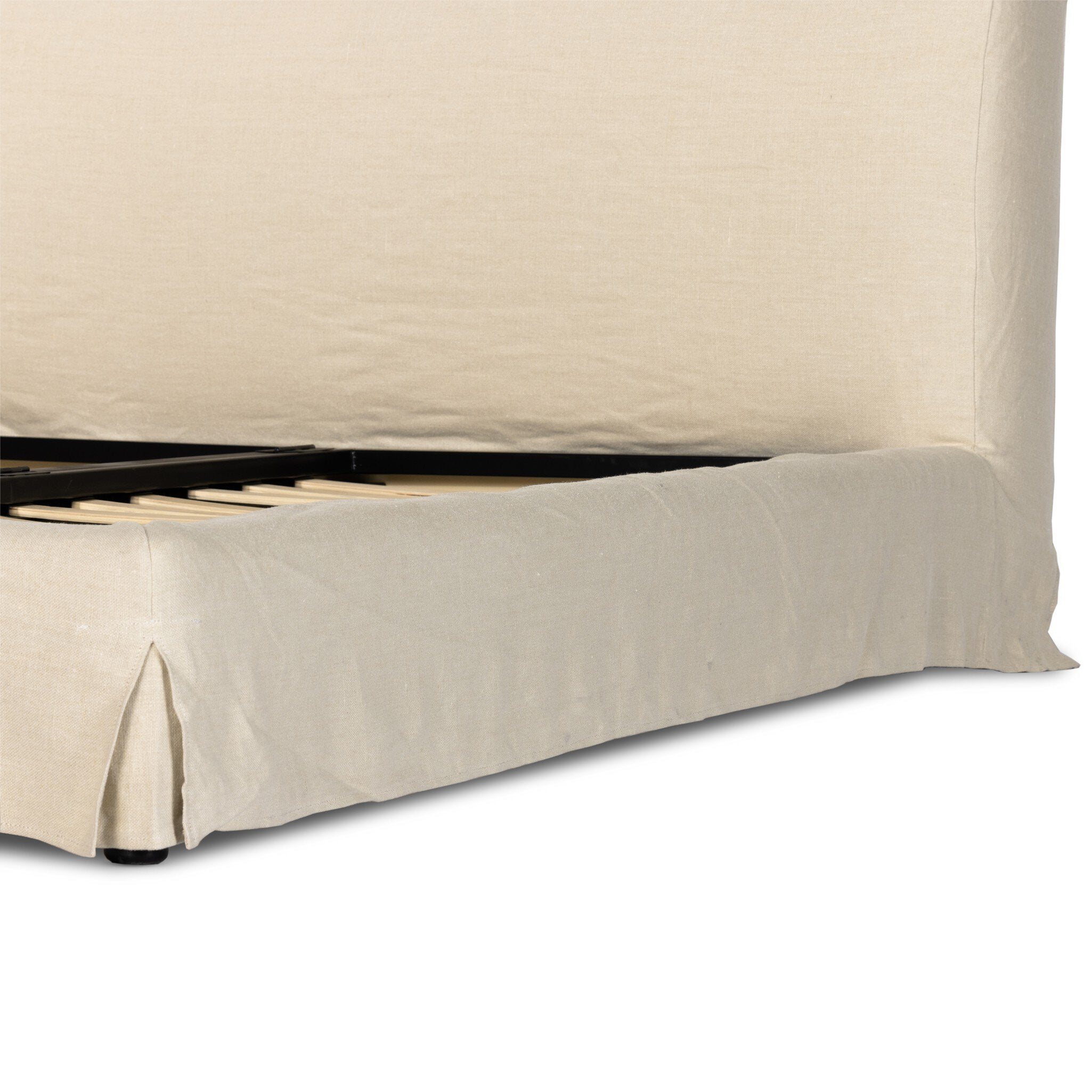 Four Hands Aidan Slipcover Bed — Brussels Natural-King