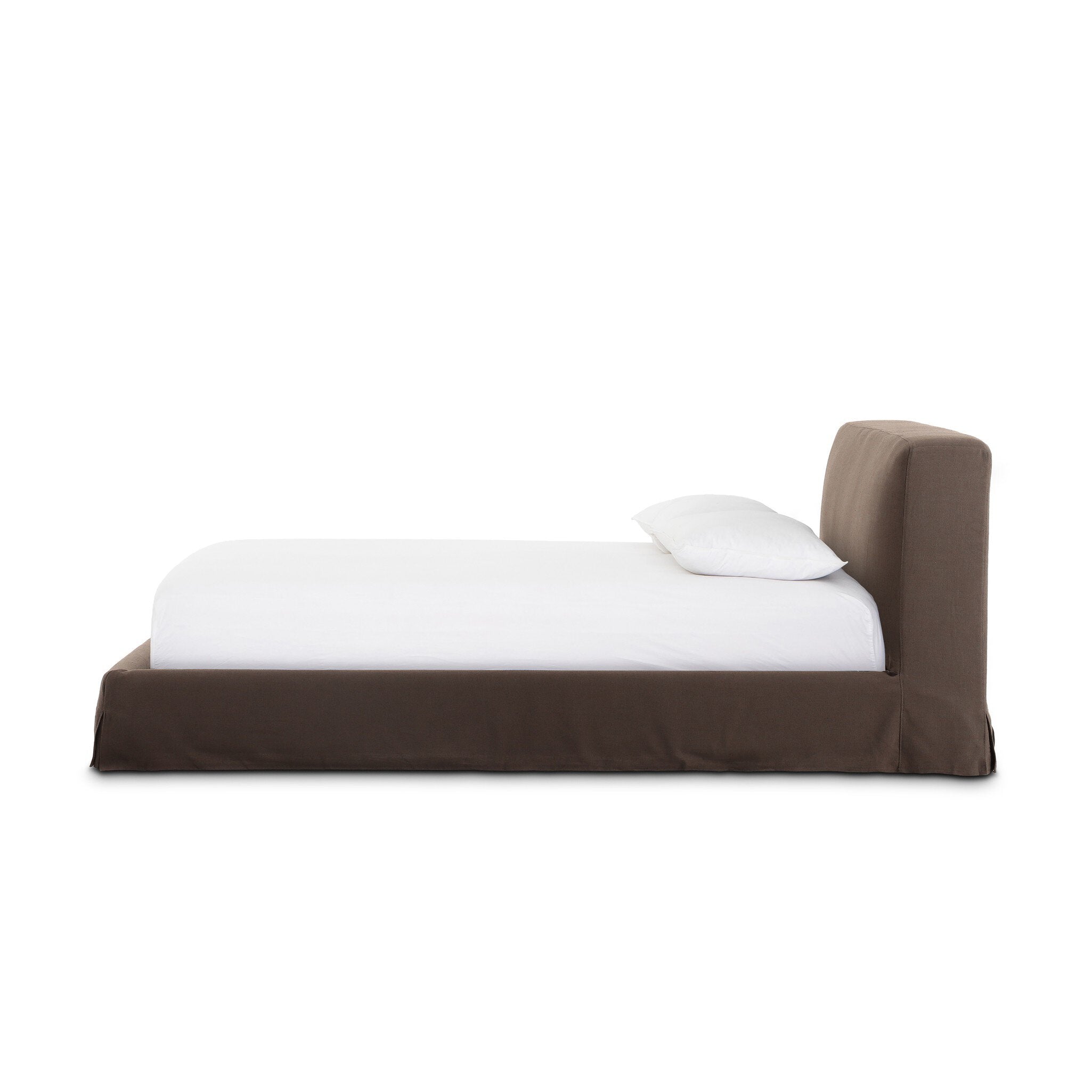 Four Hands Aidan Slipcover Bed — Savoy Coffee-King