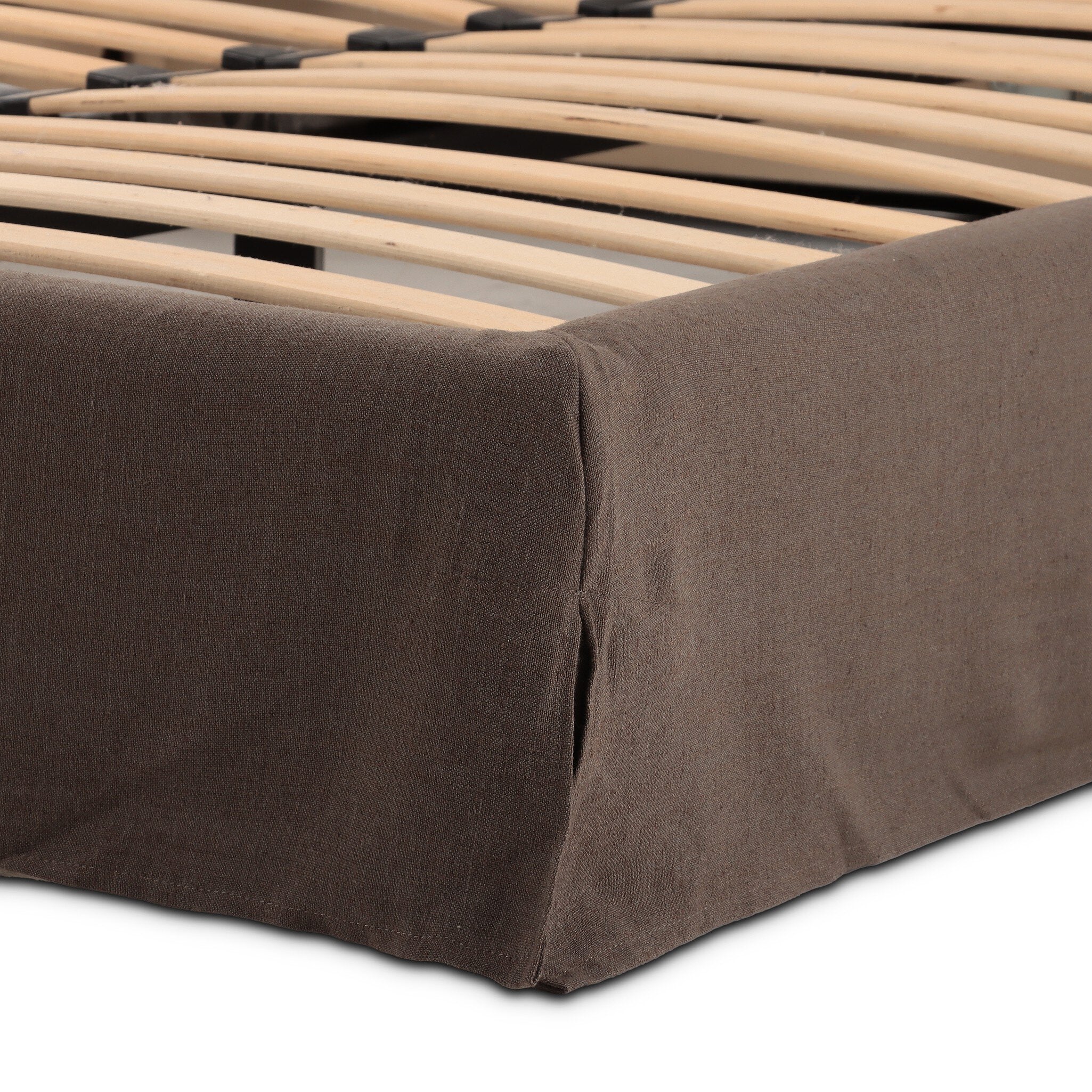 Four Hands Aidan Slipcover Bed — Savoy Coffee-Queen