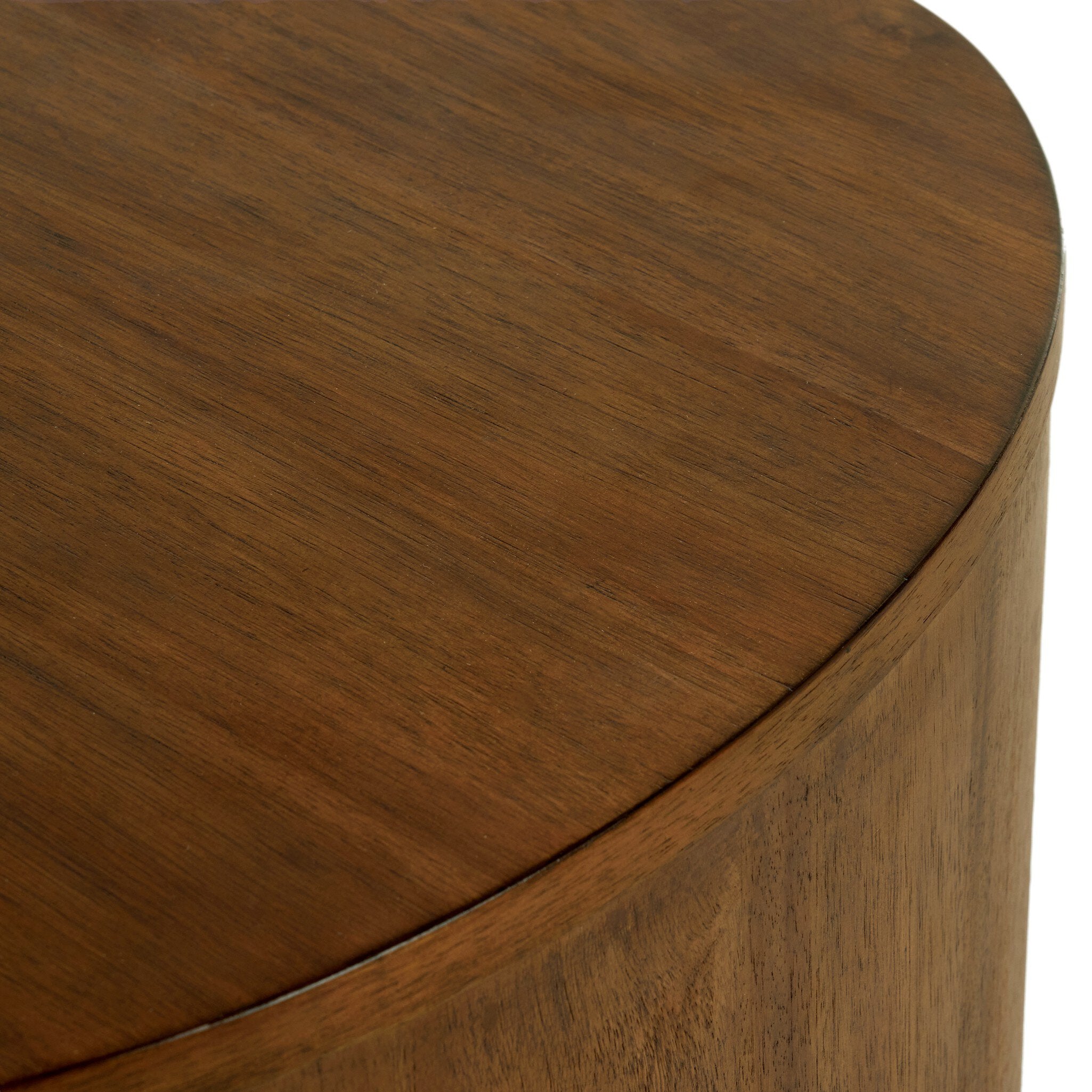 Four Hands Paden Nightstand — Seasoned Brown Acacia-Seasoned Brown Acacia Solid