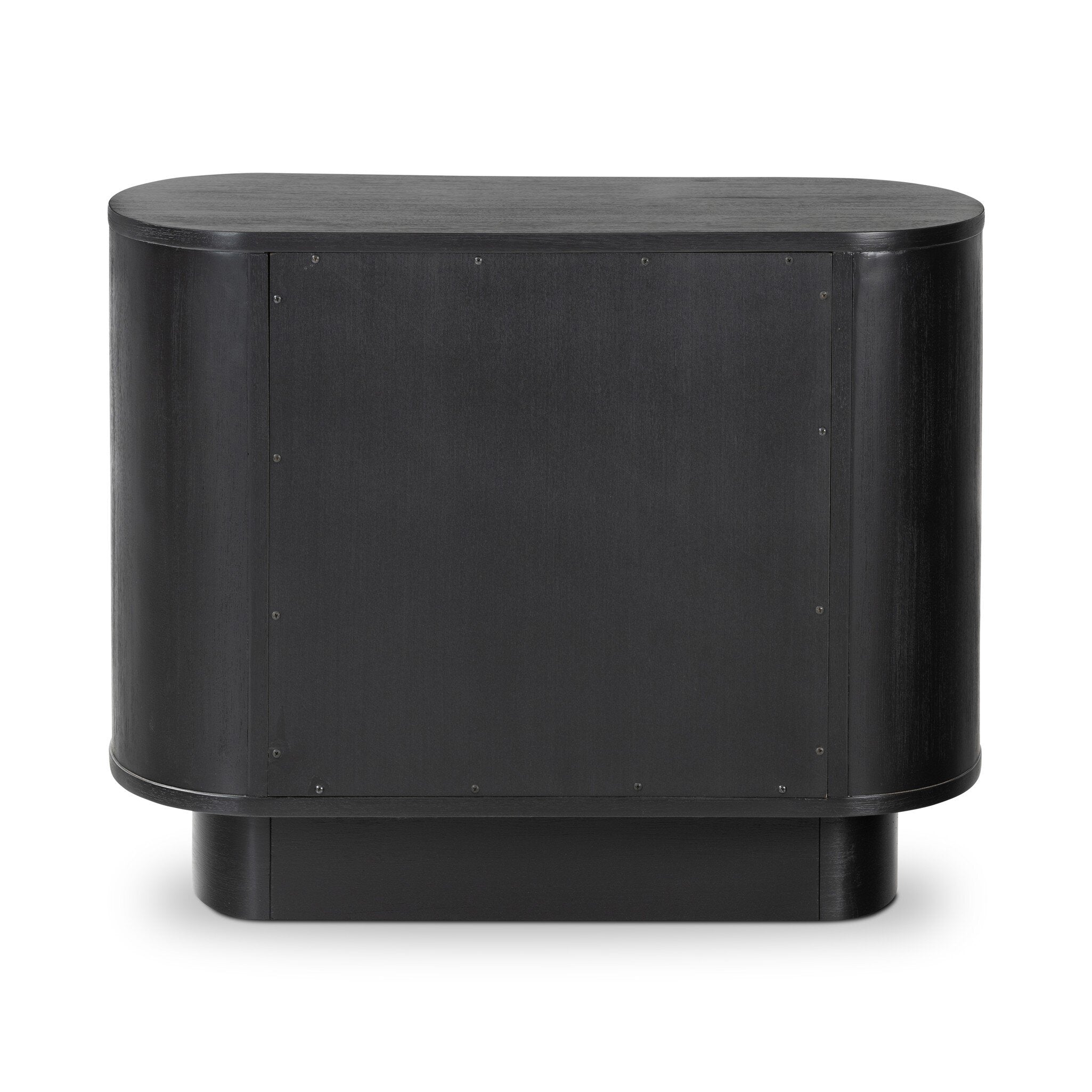 Four Hands Paden Nightstand — Aged Black Acacia-Aged Black Acacia Solid