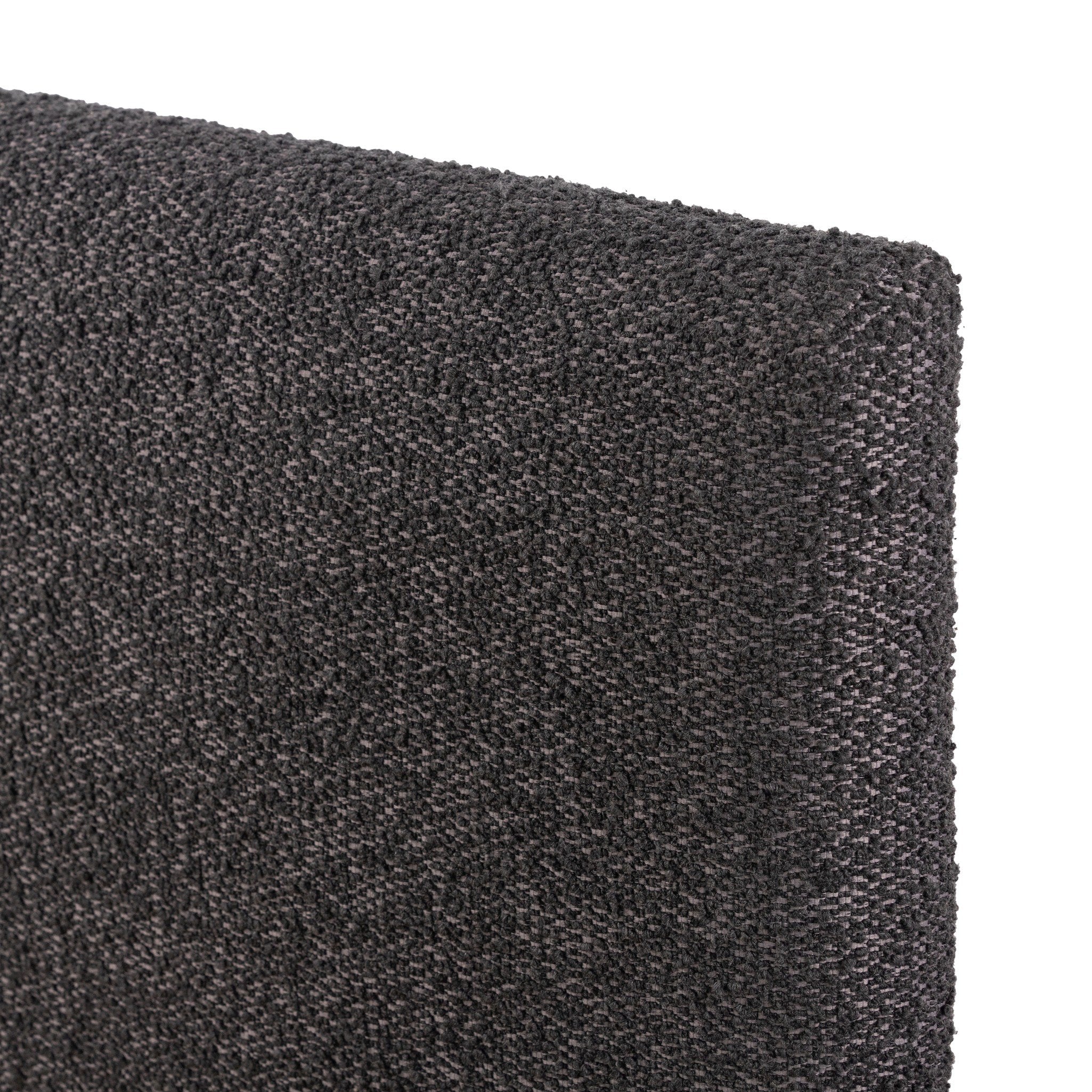 Four Hands Quincy Bed — Lisbon Charcoal-Black-King