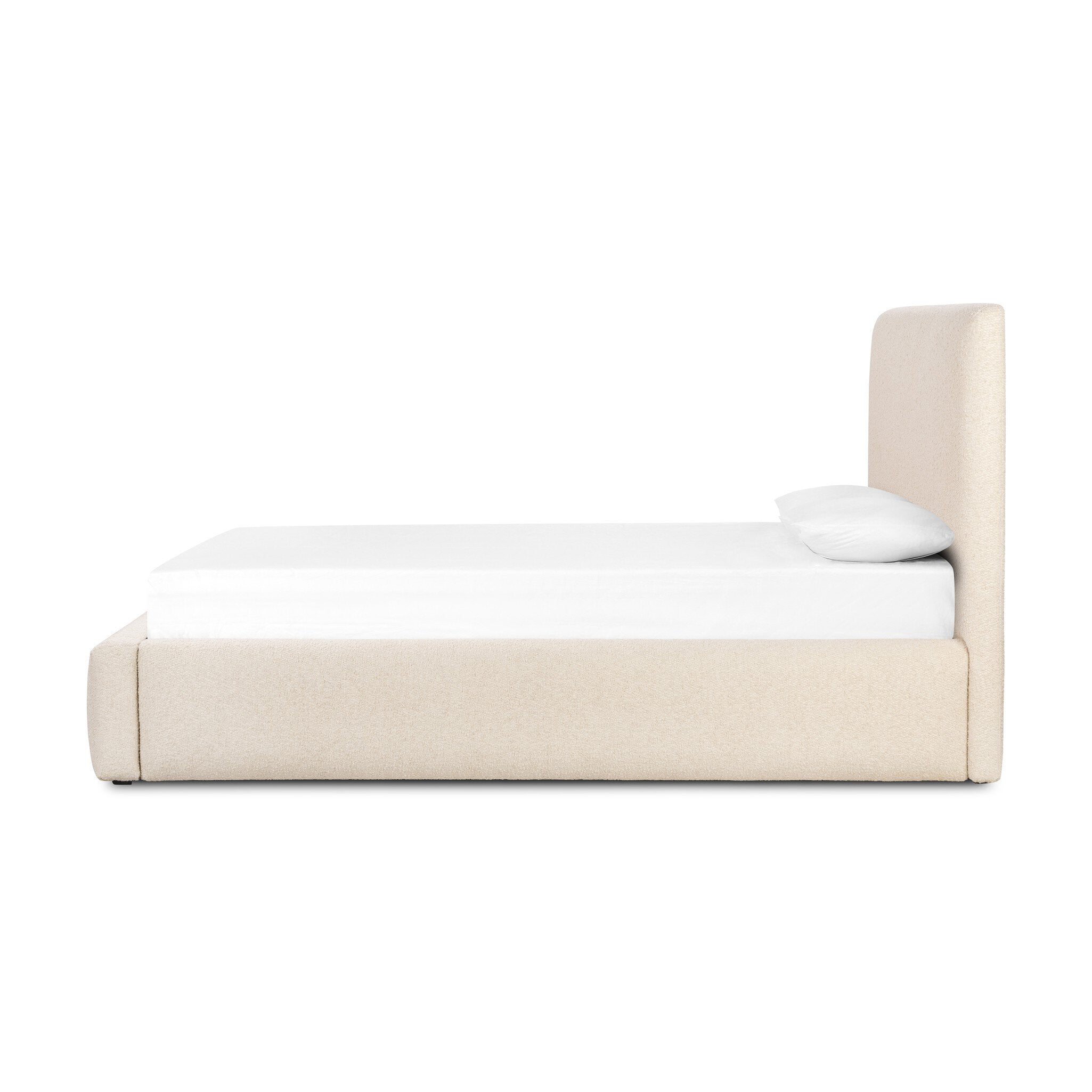 Four Hands Quincy Bed — Lisbon Cream-Black-King