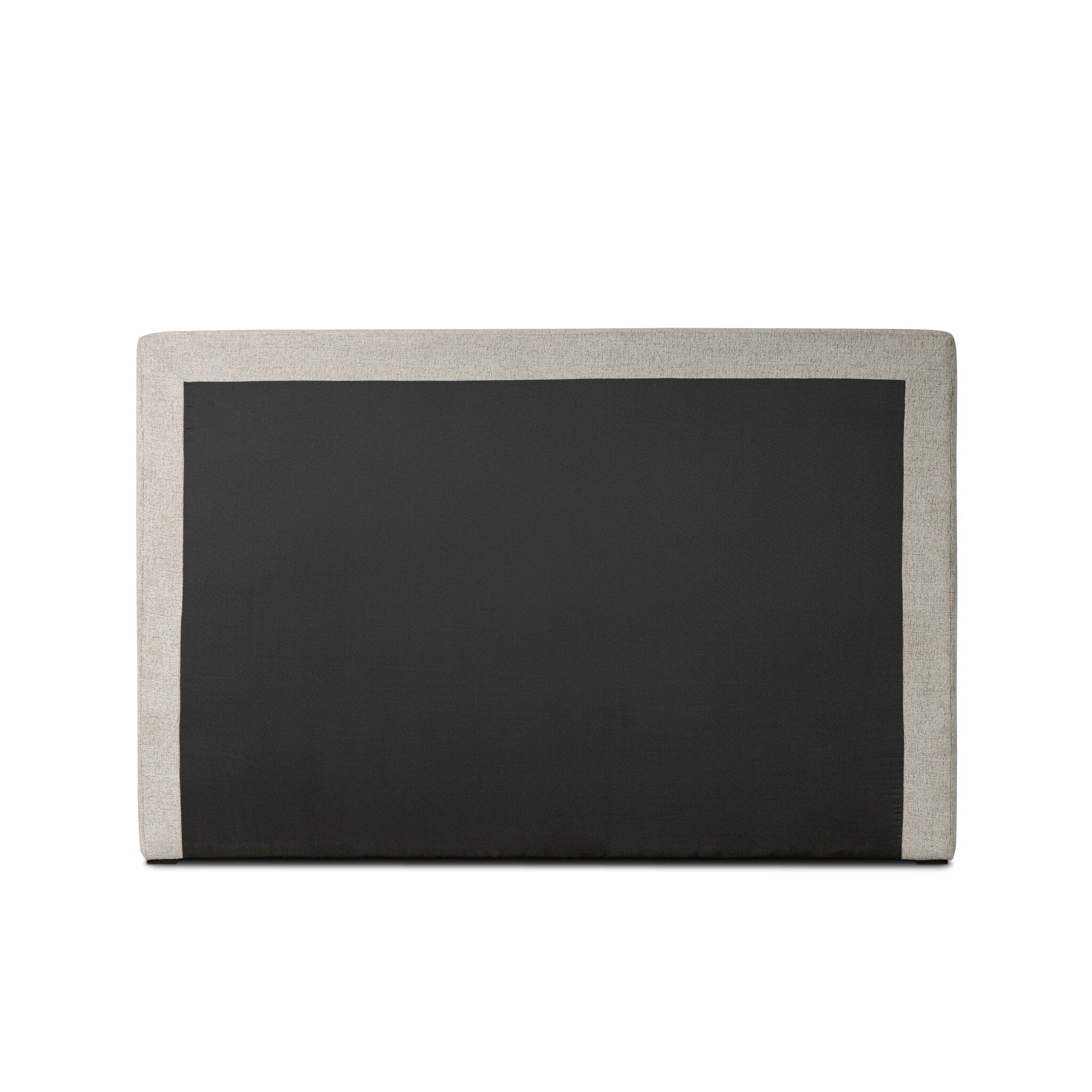 Four Hands Quincy Bed — Plushtone Linen-Black-King
