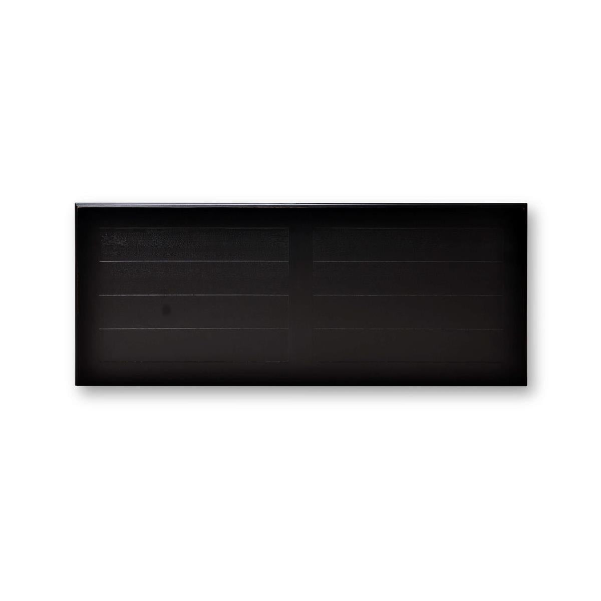 Bramble Console Desk w/ Barley Twist Leg — Batavia Black