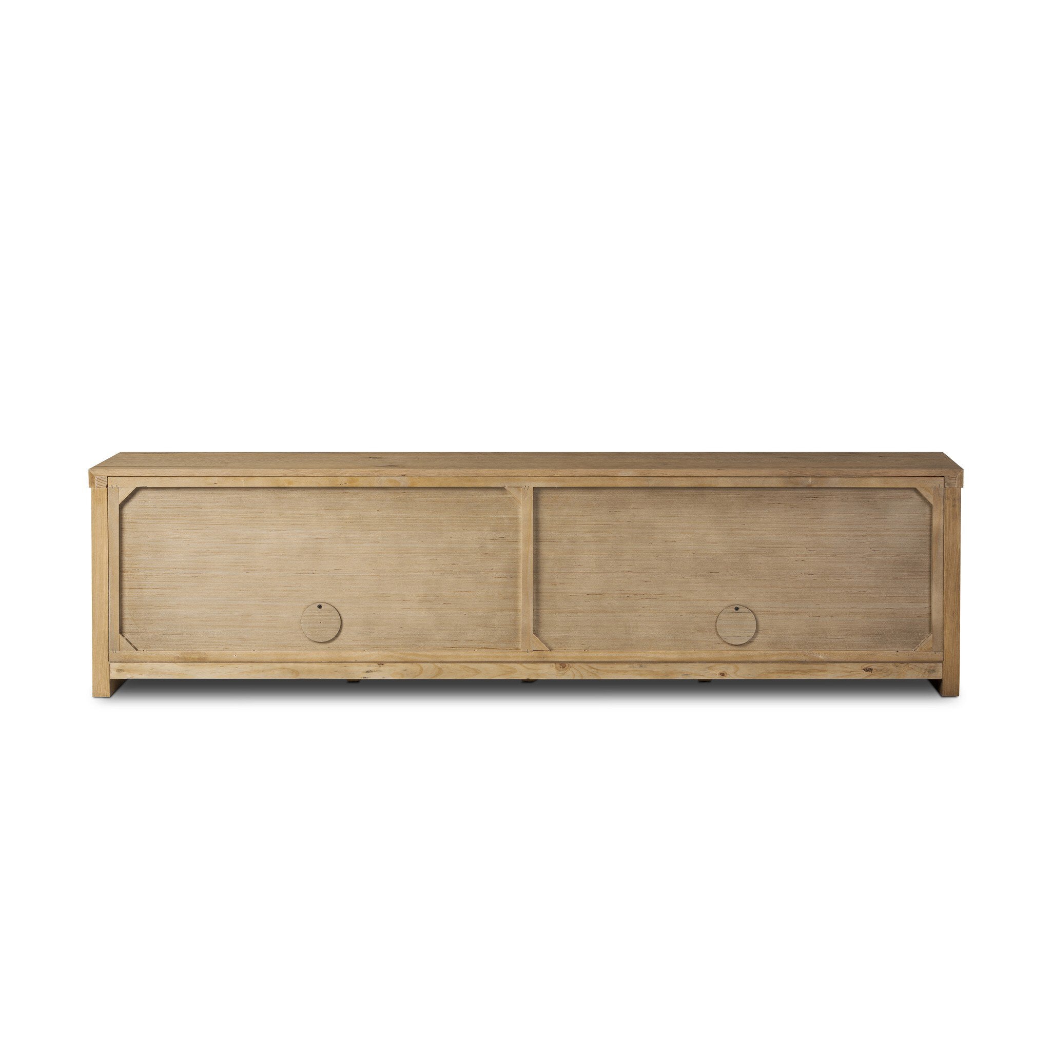 Four Hands Laredo Media Console — Worn Oak Veneer-Worn Oak