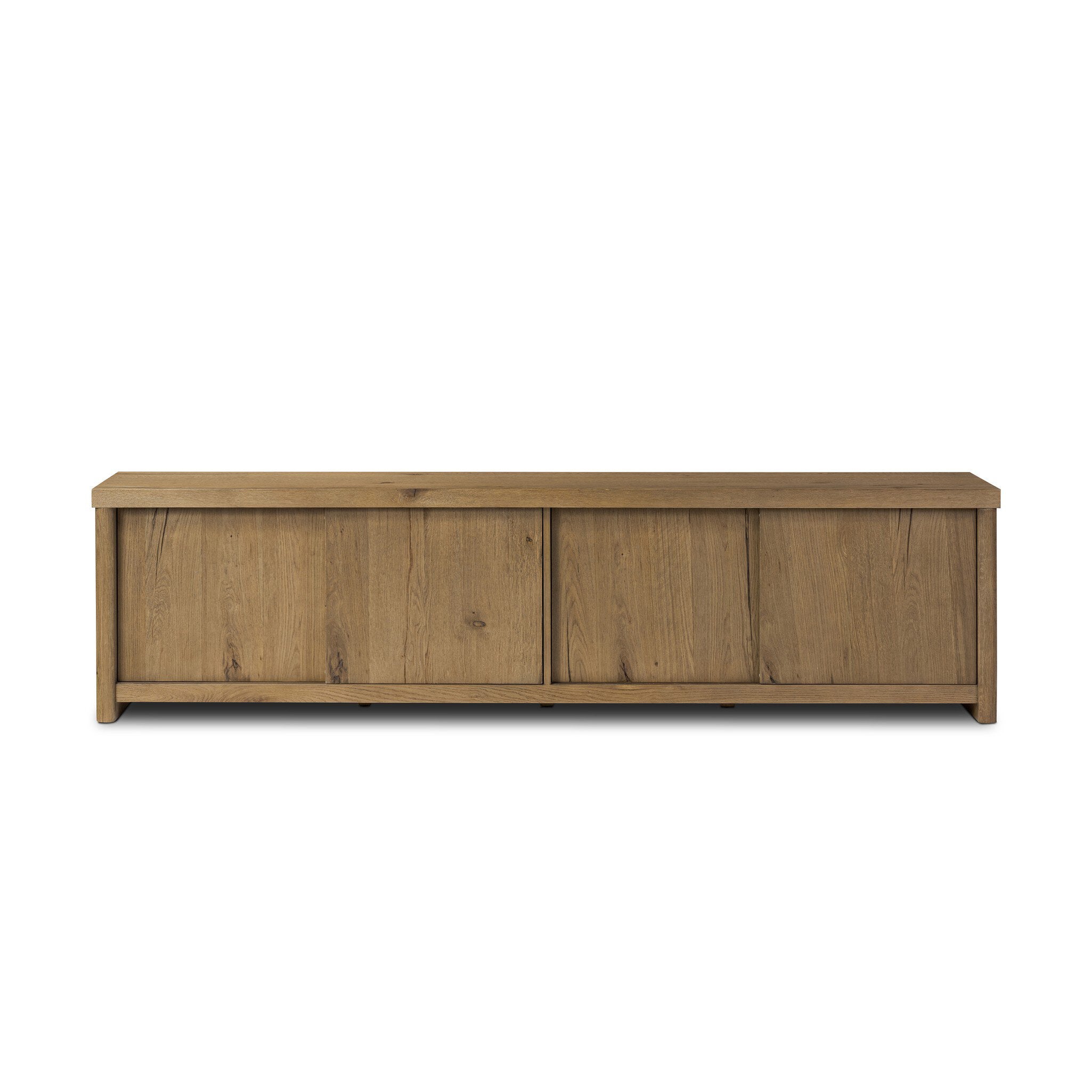 Four Hands Laredo Media Console — Worn Oak Veneer-Worn Oak