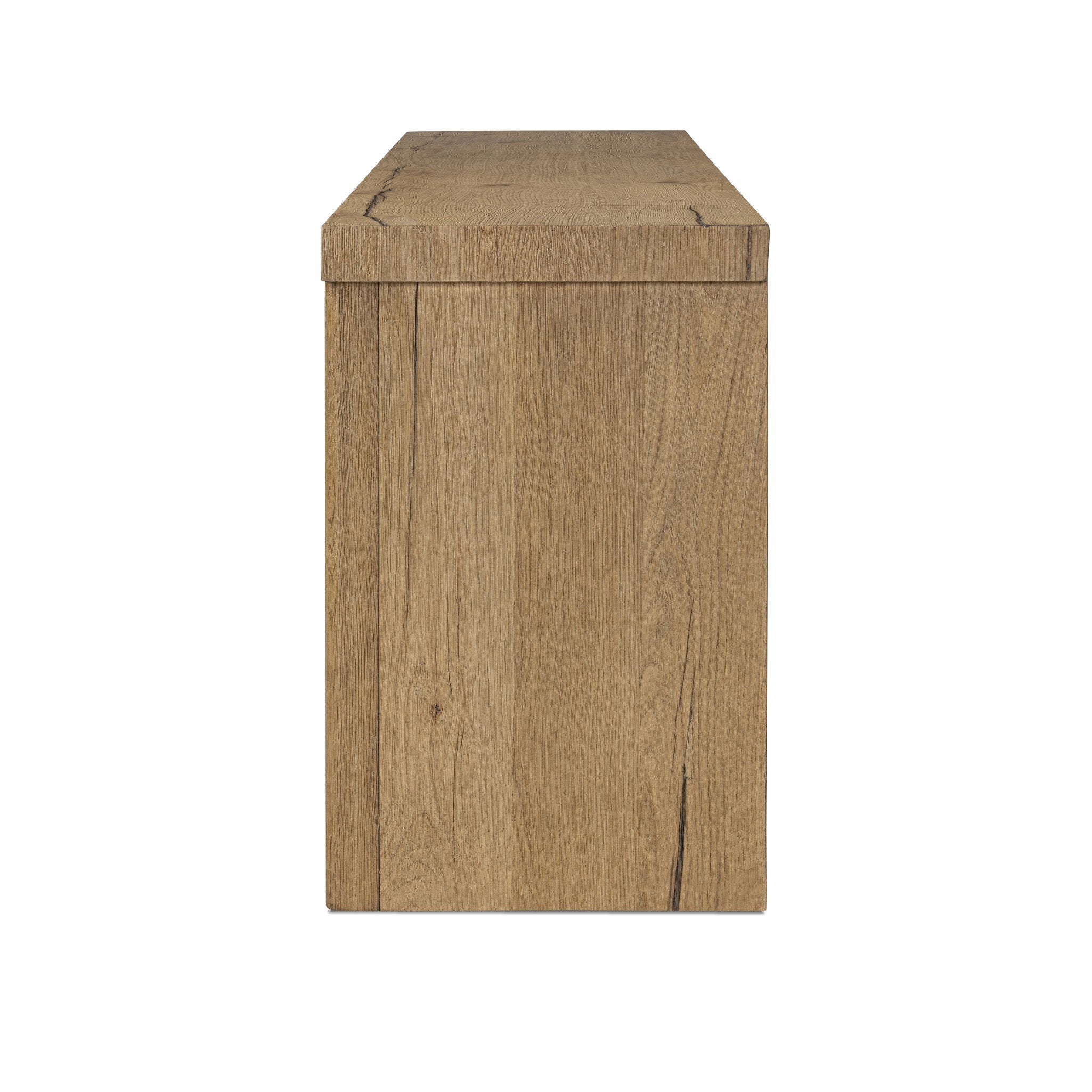 Four Hands Laredo Media Console — Worn Oak Veneer-Worn Oak