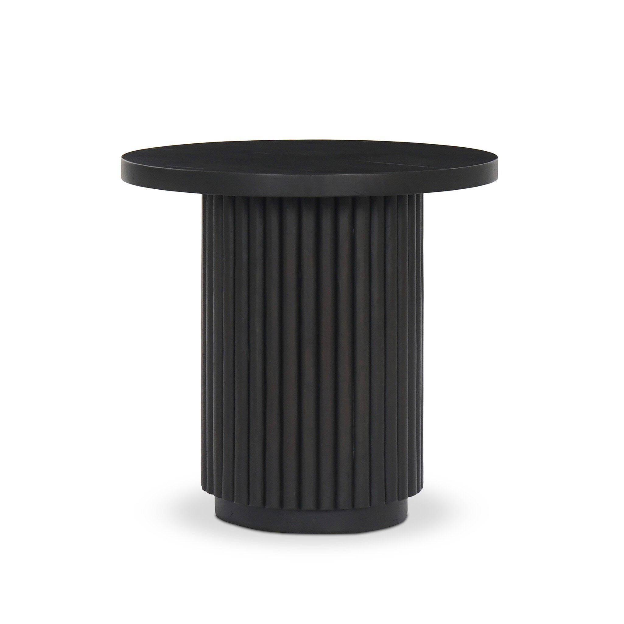Four Hands Rutherford End Table — Dark Reclaimed