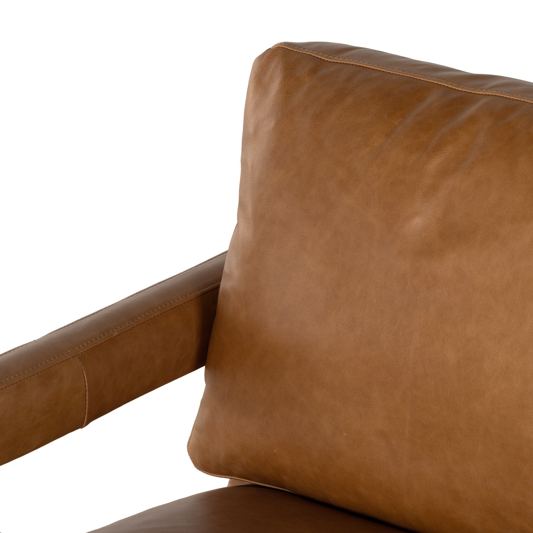 Four Hands Olson Swivel Chair — Sonoma Butterscotch