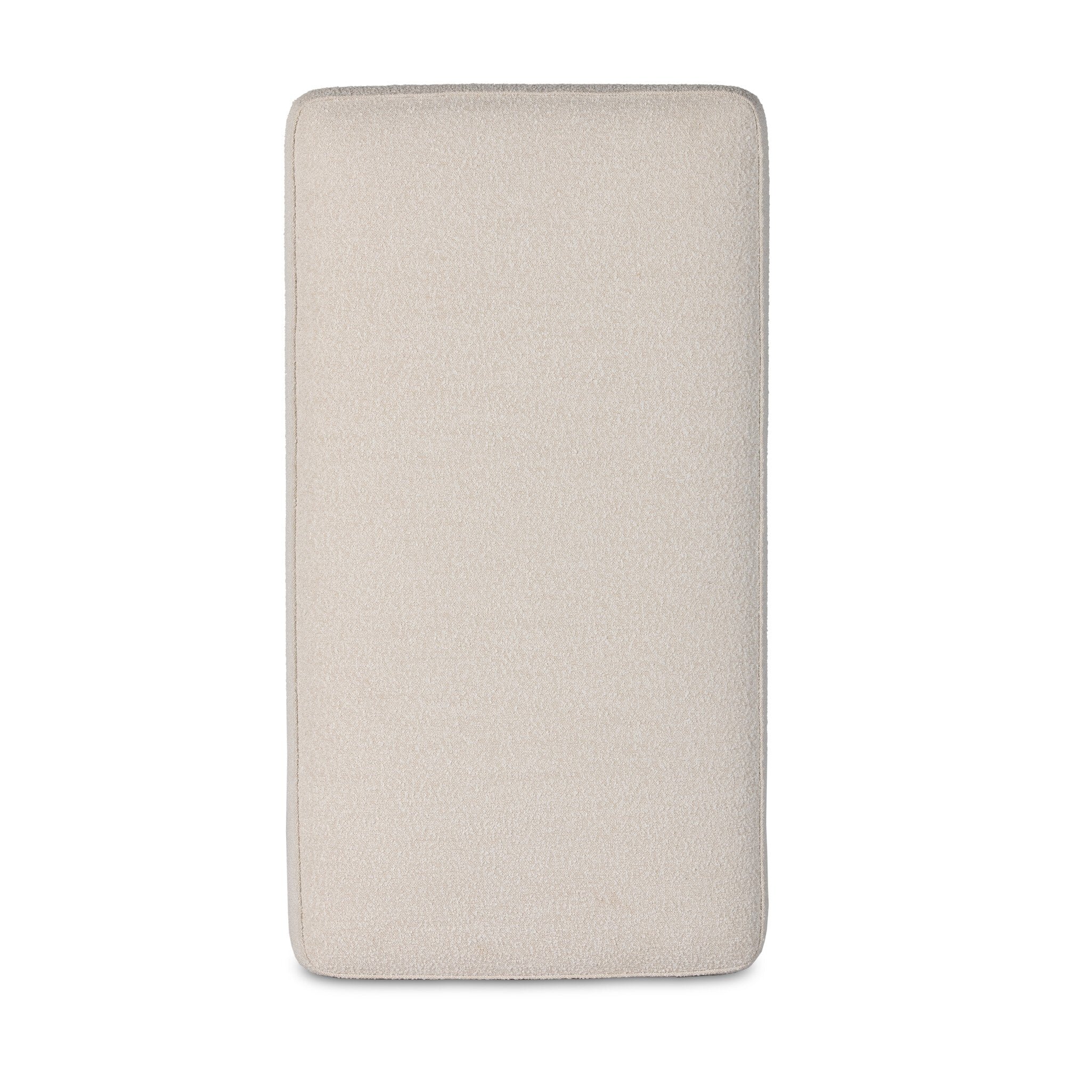 Four Hands Sinclair Cocktail Ottoman — Knoll Natural-Distressed Natural