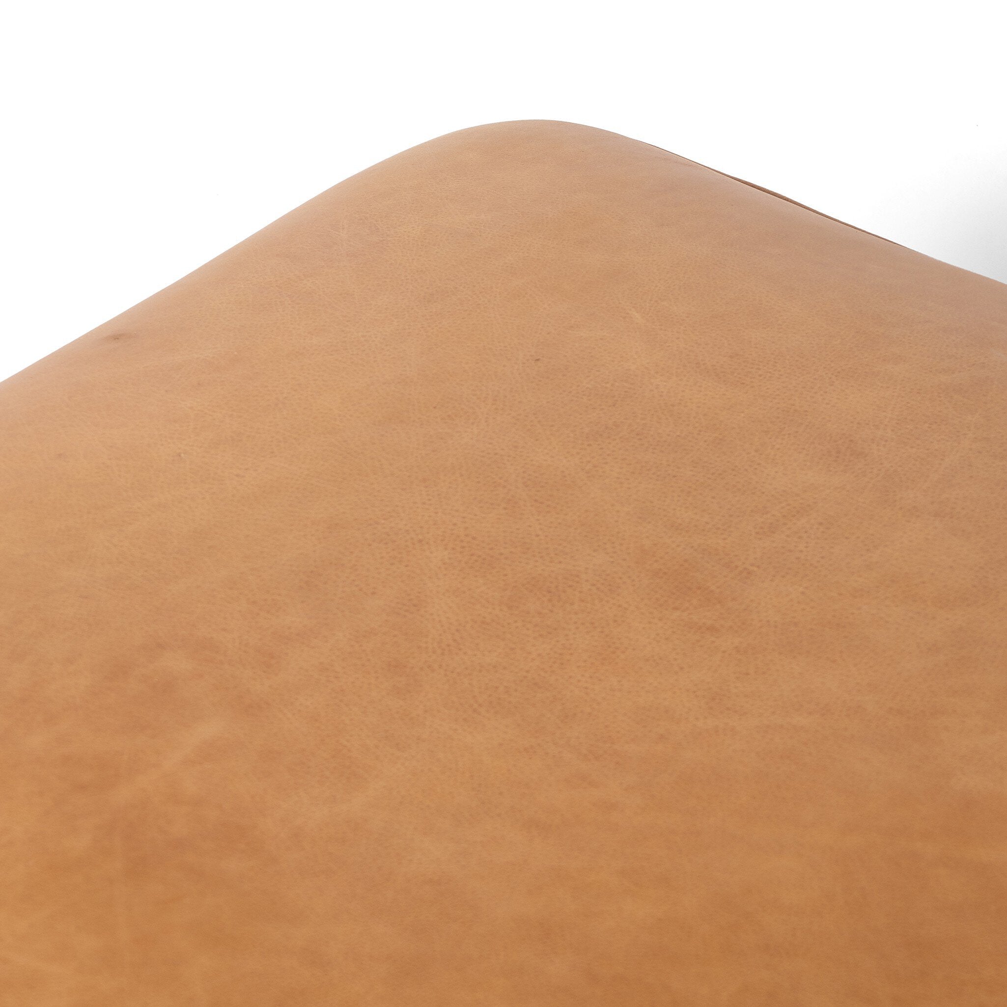 Four Hands Sinclair Cocktail Ottoman — Palermo Butterscotch-Distressed Natural