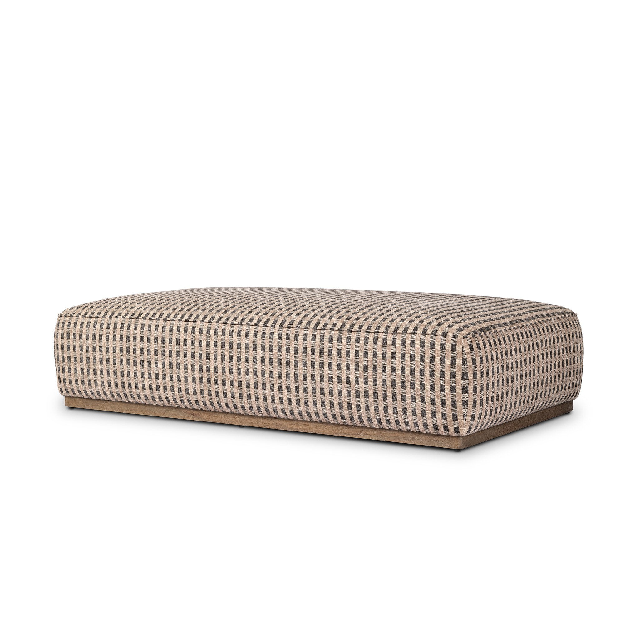 Four Hands Sinclair Cocktail Ottoman — Firefinch Fawn-Distressed Natural