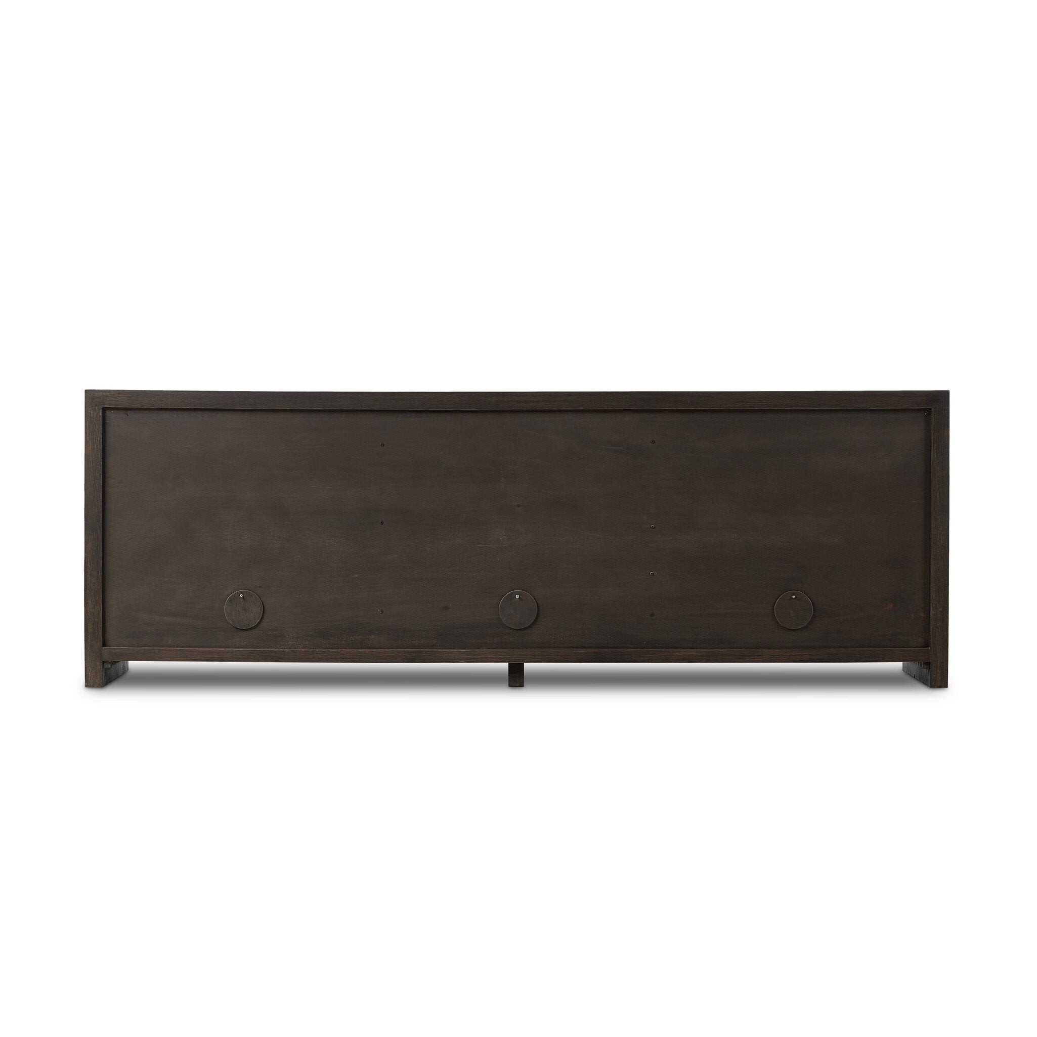 Four Hands Arlington 6 Door Sideboard — Espresso Oak-Espresso Oak Veneer-Coffee Iron