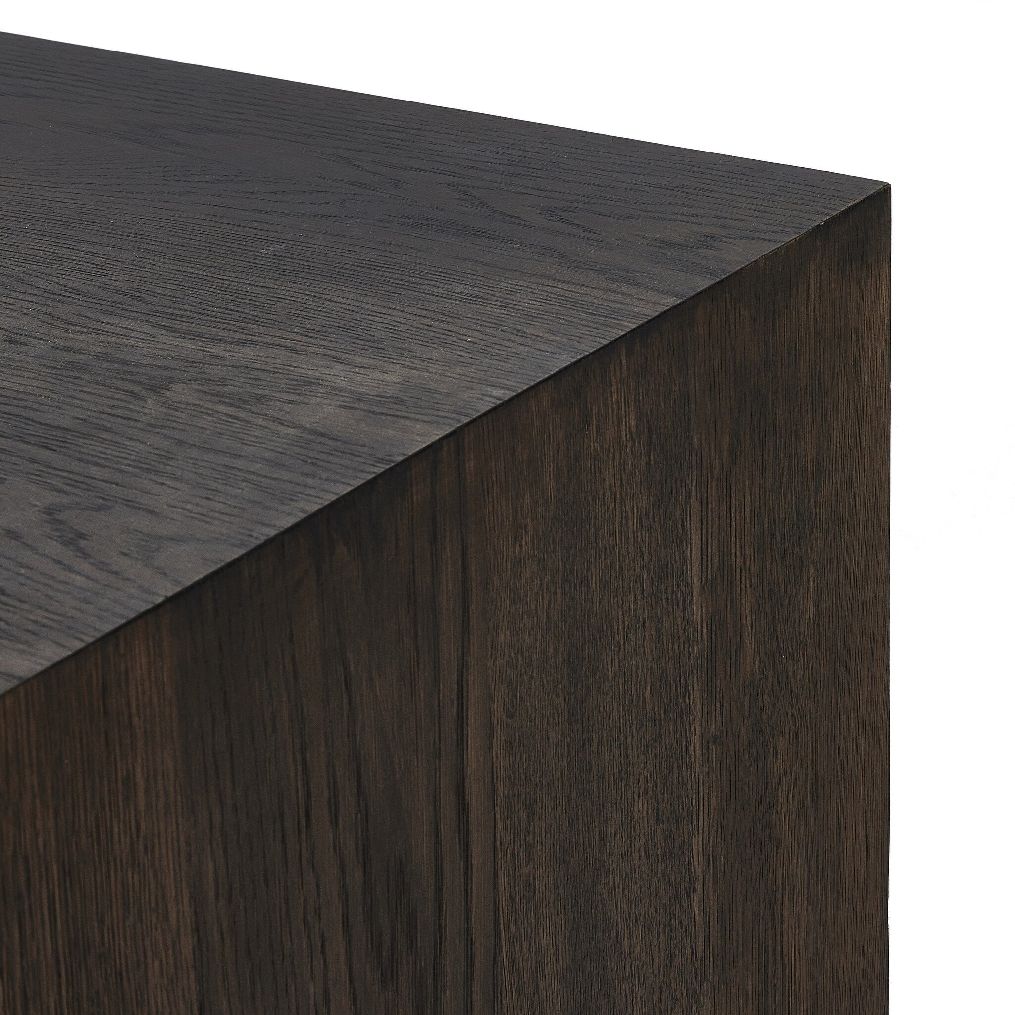 Four Hands Arlington 6 Door Sideboard — Espresso Oak-Espresso Oak Veneer-Coffee Iron