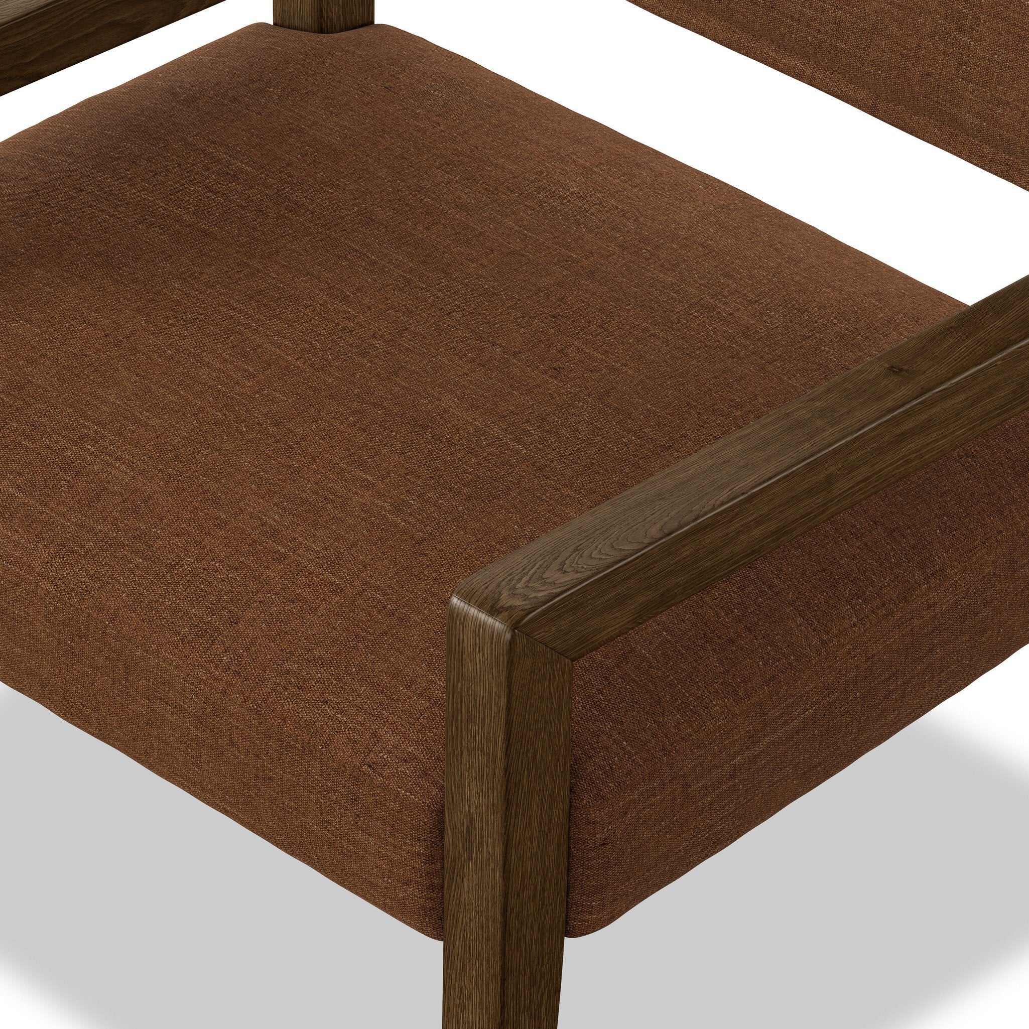 Four Hands Ferris Dining Armchair — Laughlin Ochre-Amber Ash