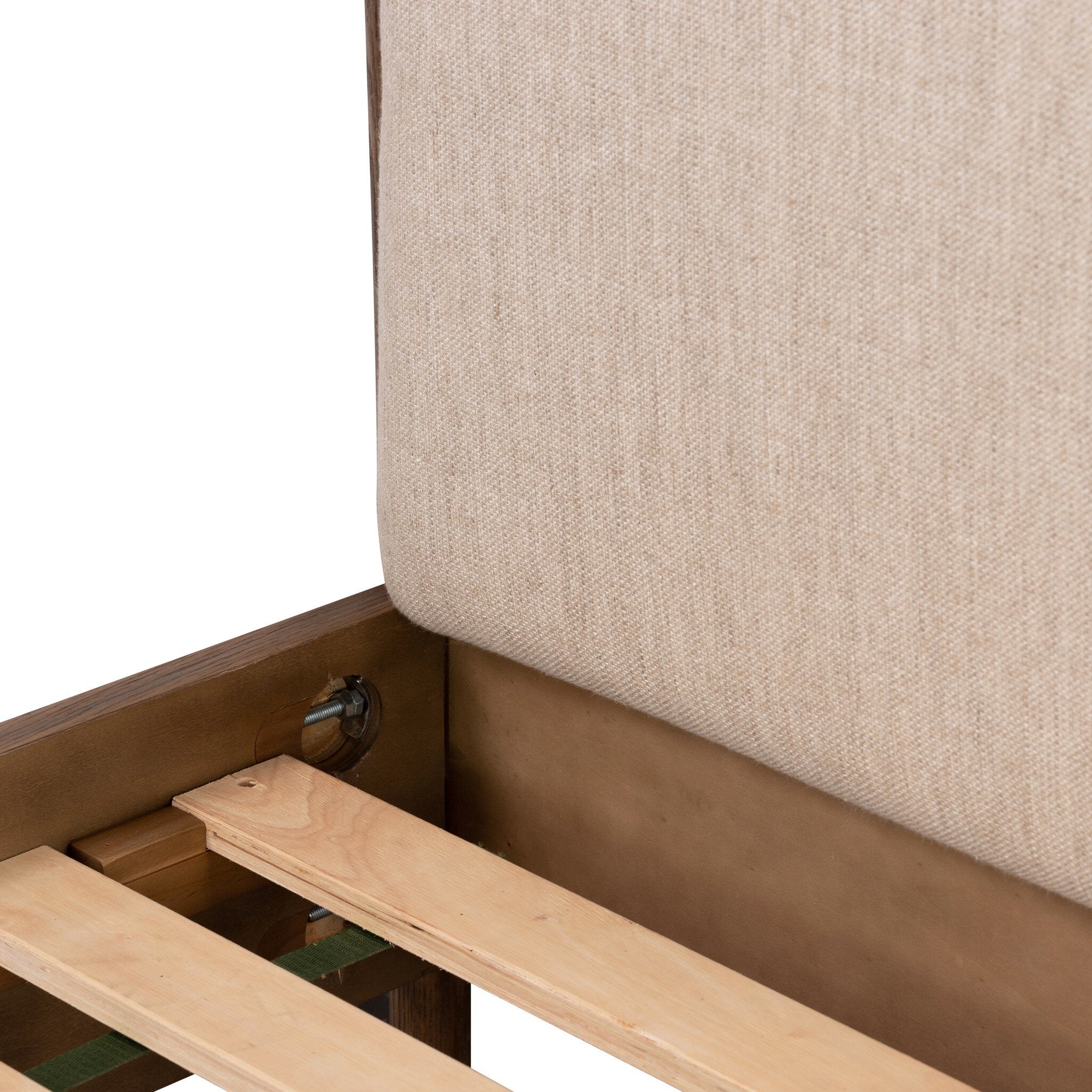Four Hands Glenview Bed — Weathered Oak-Weathered Oak Veneer-Essence Natural-King