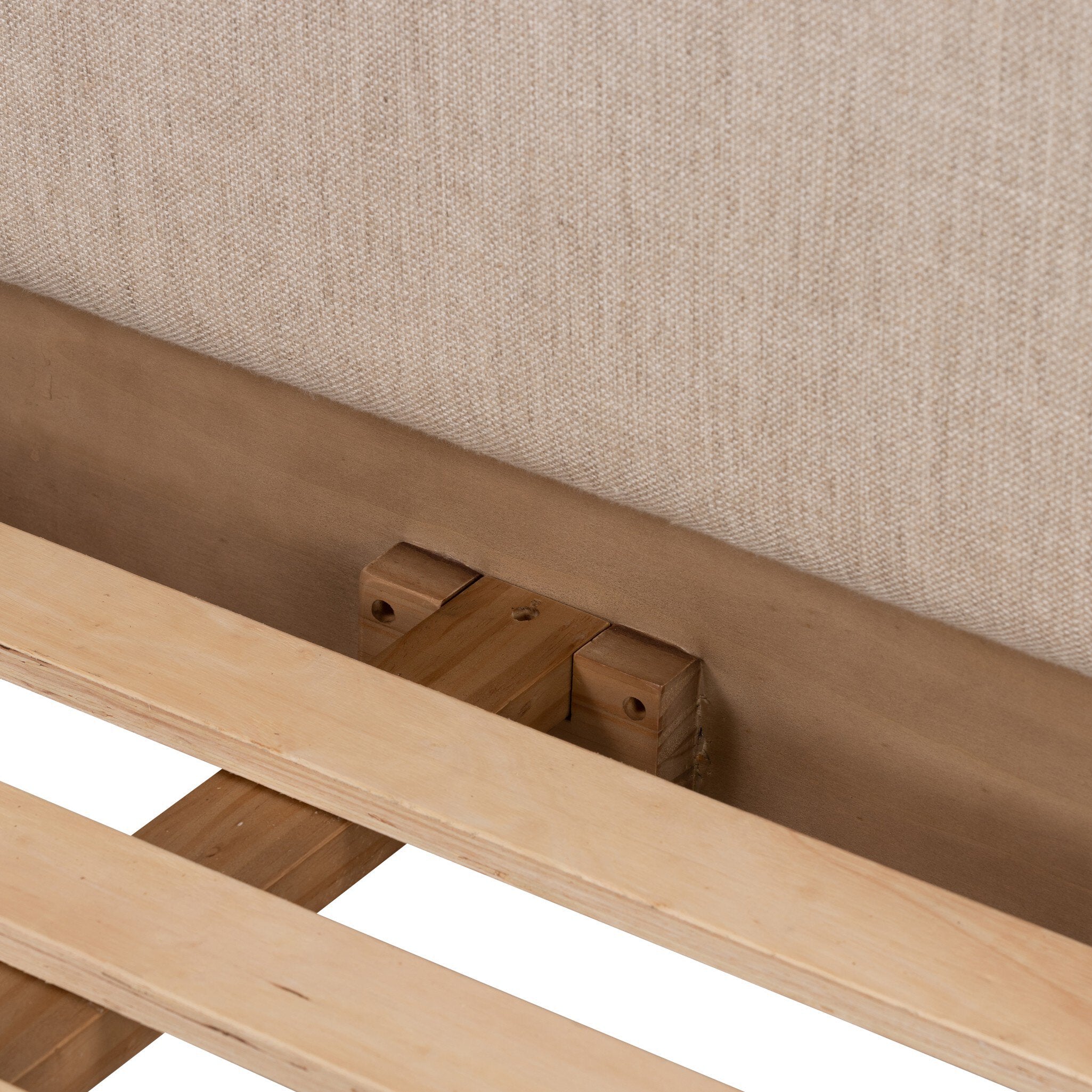 Four Hands Glenview Bed — Weathered Oak-Weathered Oak Veneer-Essence Natural-Queen