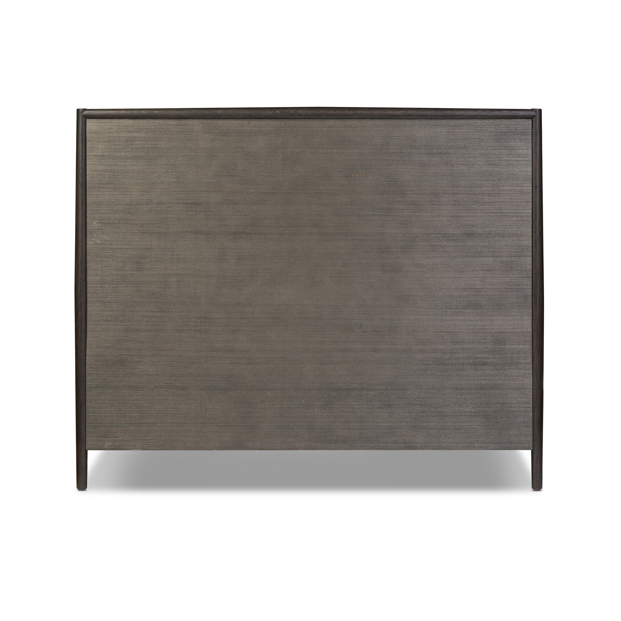 Four Hands Glenview Bed — Smoked Black Oak-Essence Natural-Smoked Black Resawn Oak-Queen