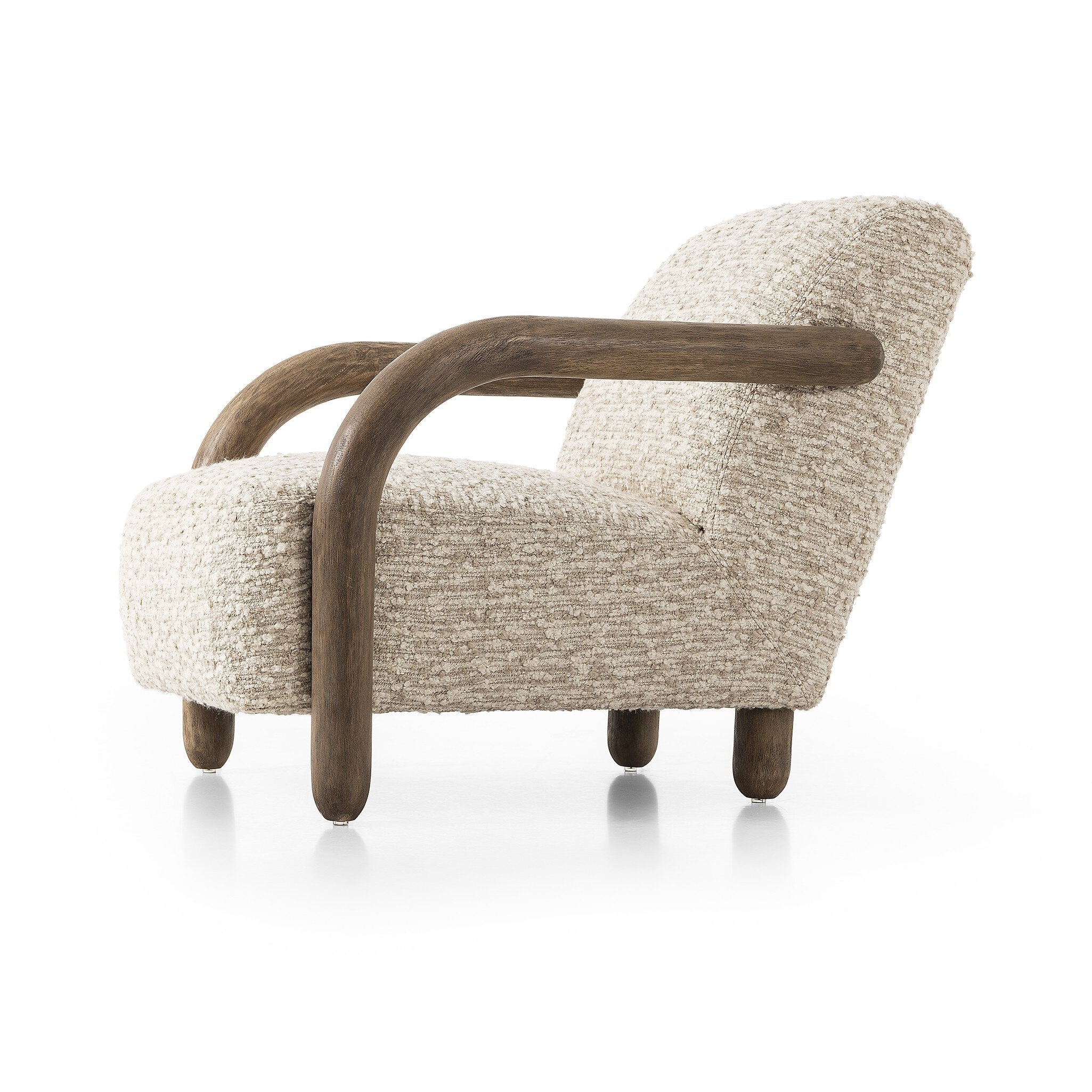 Four Hands Aniston Chair — Solema Cream-Distressed Natural