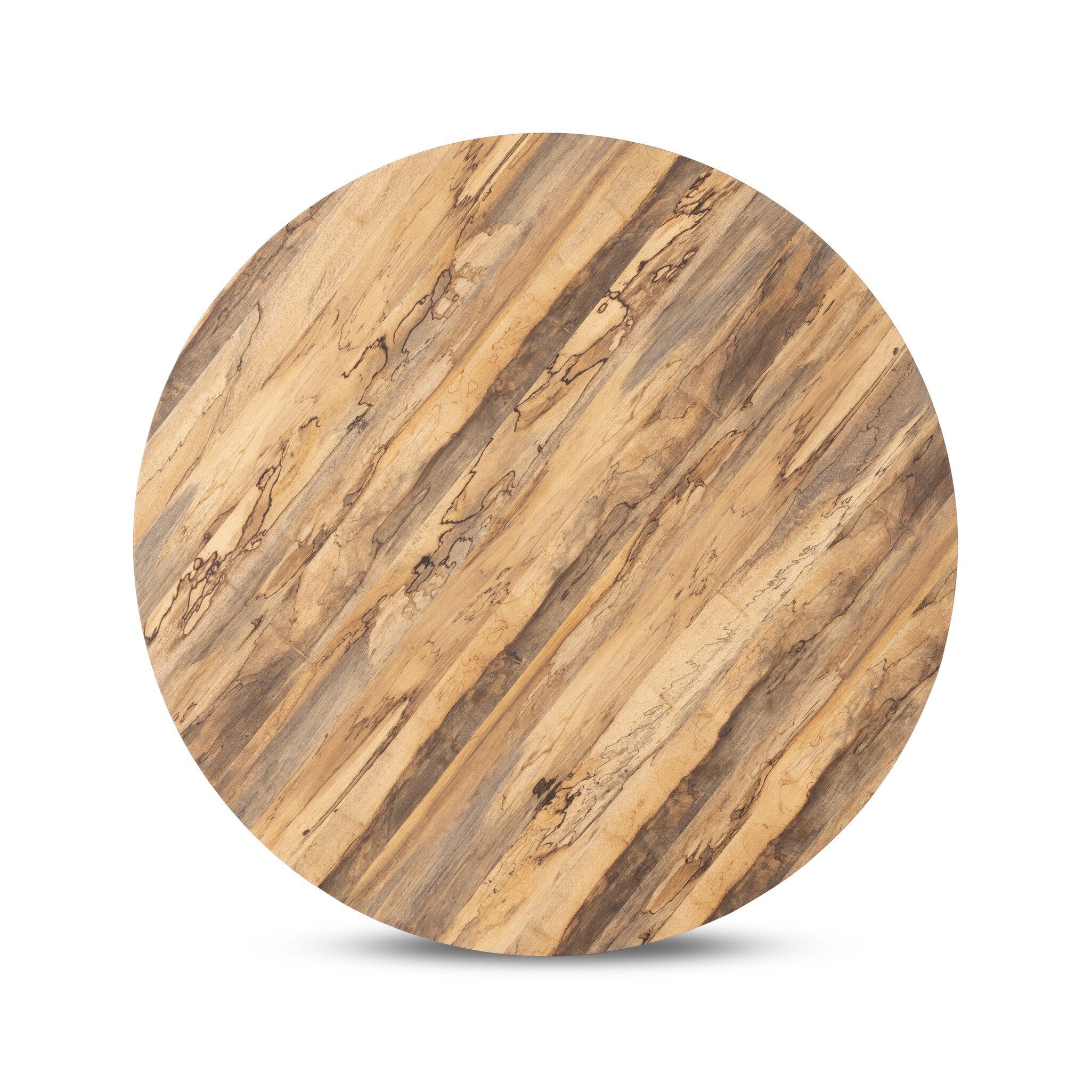 Four Hands Hudson Large Coffee Table — Spalted Primavera-Black Pine