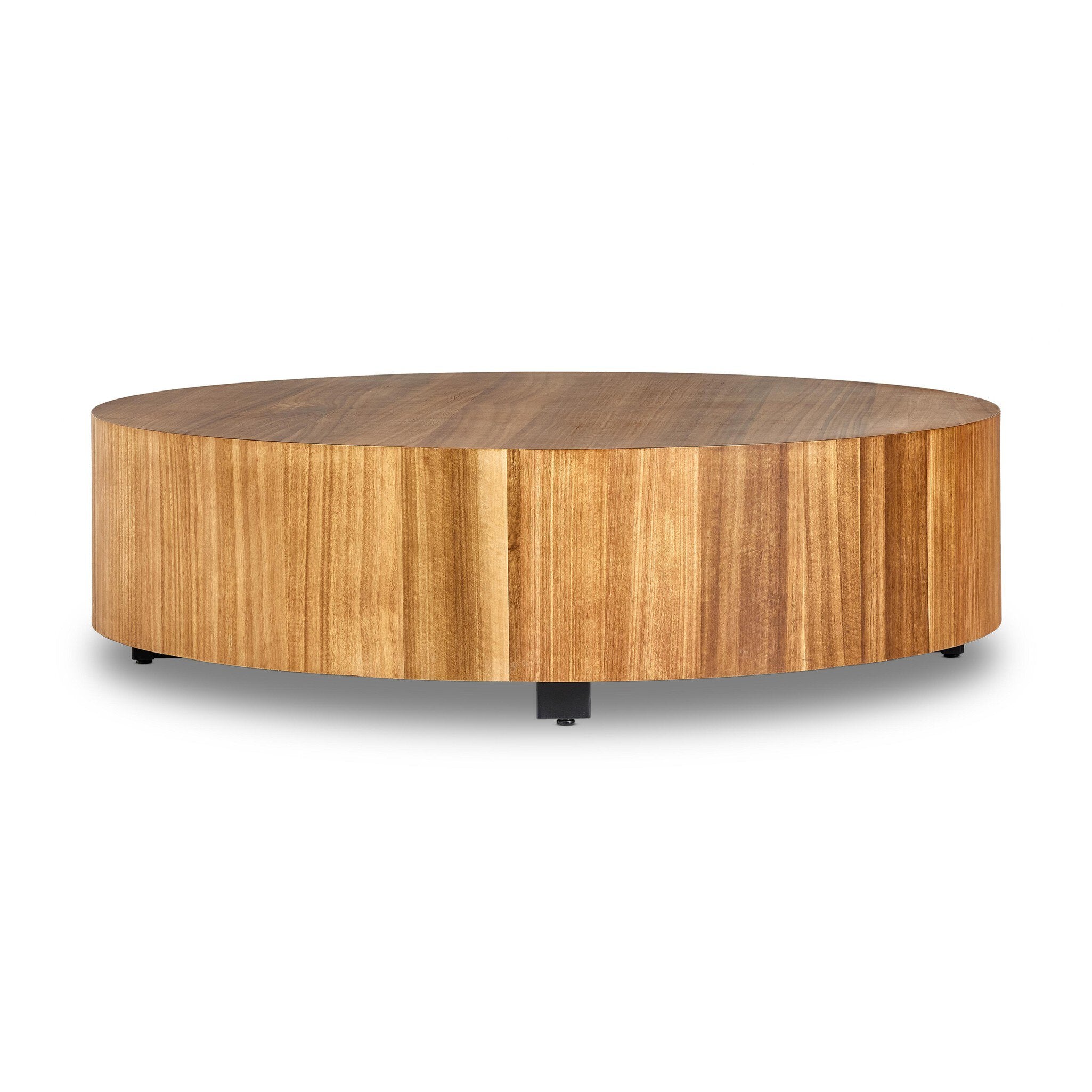 Four Hands Hudson Large Coffee Table — Natural Yukas-Black Pine