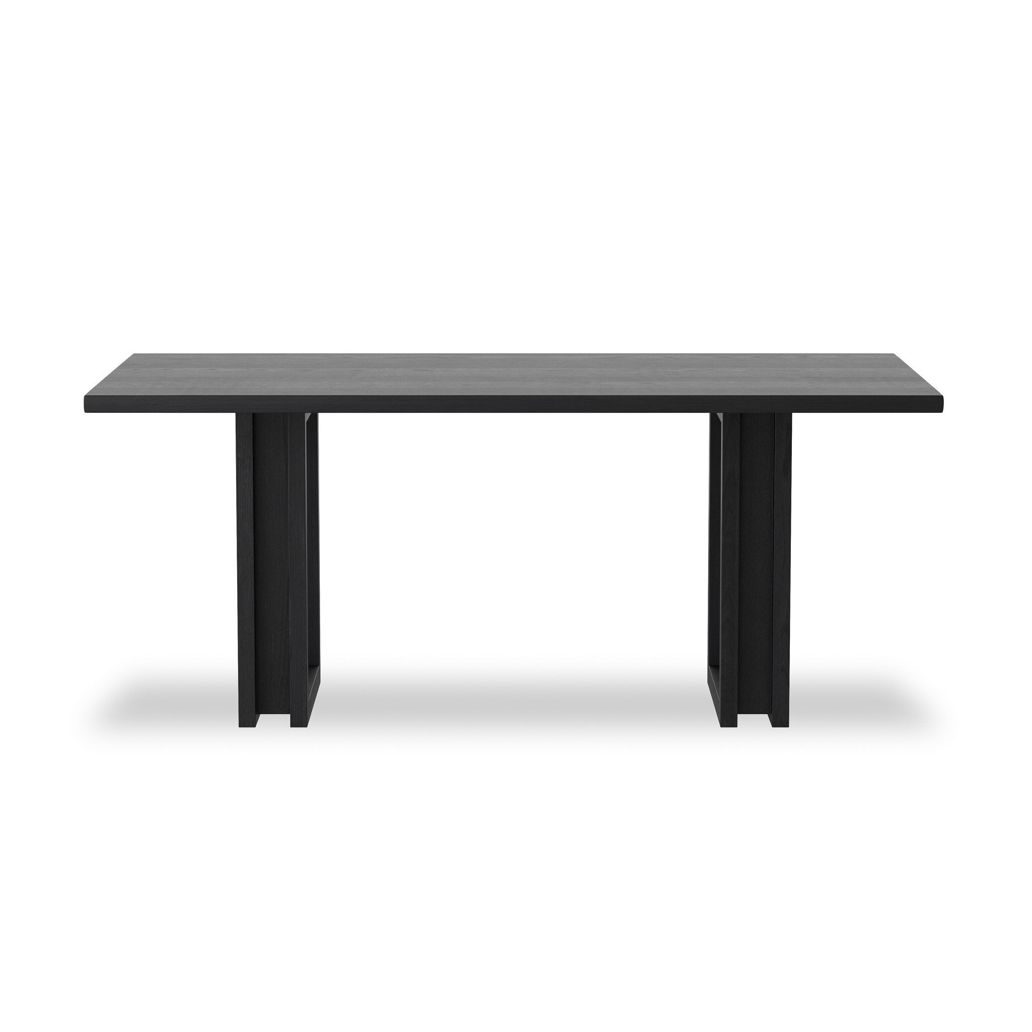 Four Hands Carmel Dining Table — Black Wash