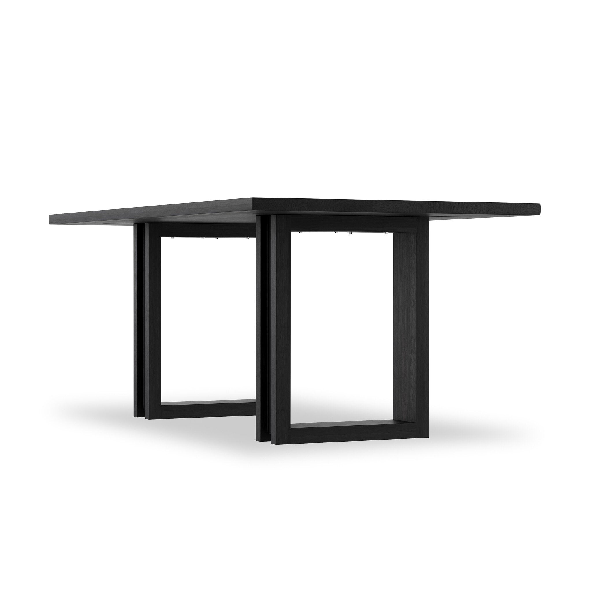 Four Hands Carmel Dining Table — Black Wash