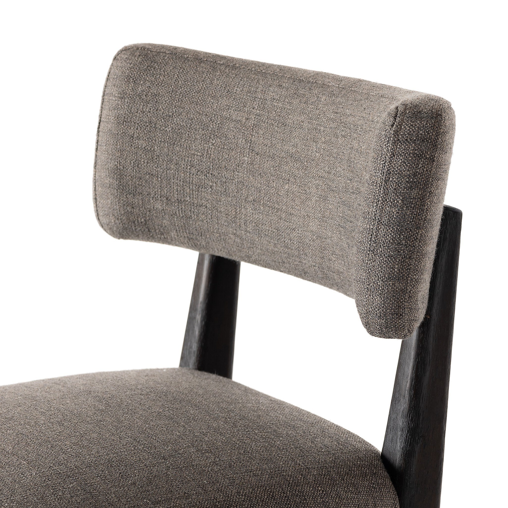 Four Hands Cardell Swivel Bar + Counter Stool — Alcala Nickel-Burnt Parawood-Bar