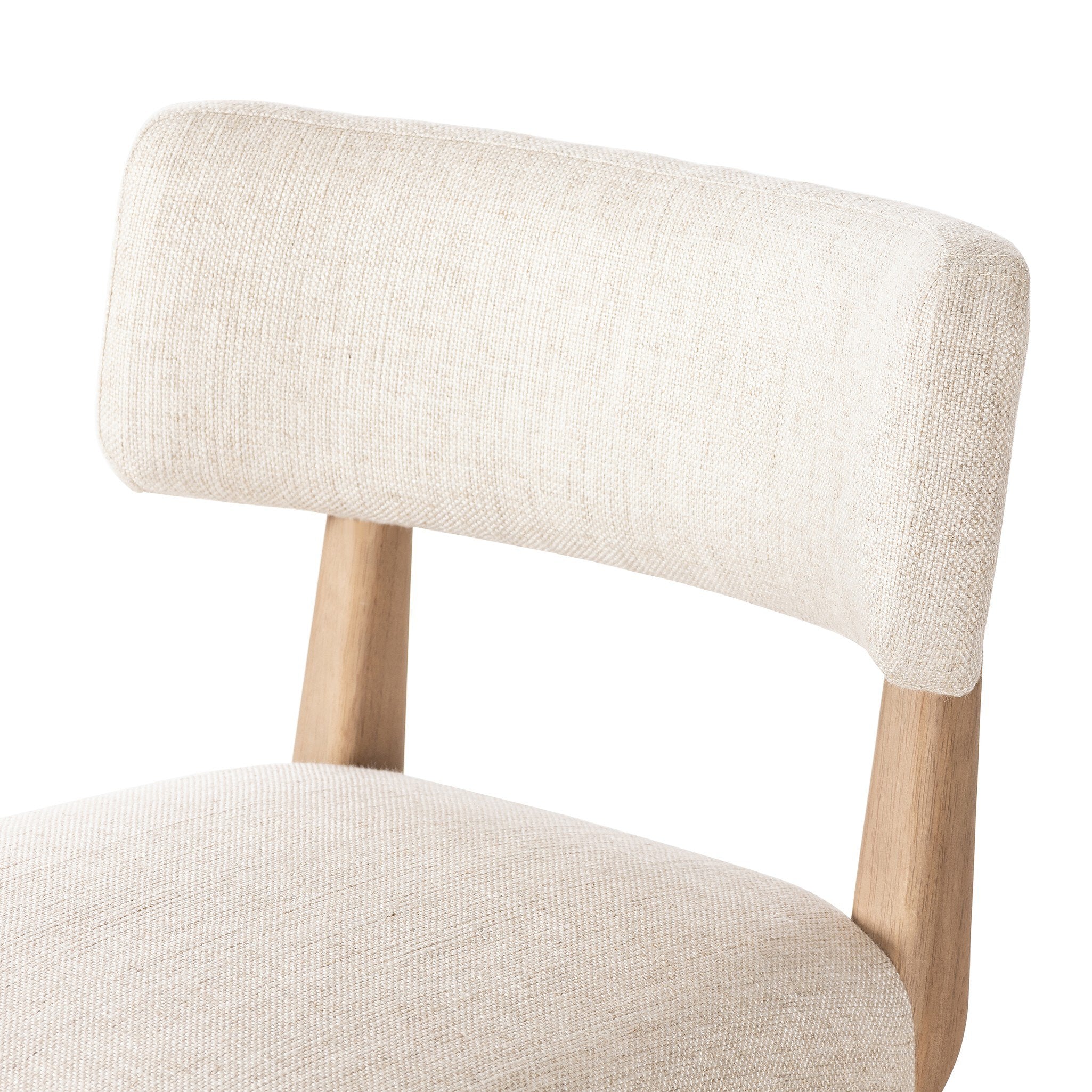 Four Hands Cardell Swivel Bar + Counter Stool — Essence Natural-Washed Natural Parawood-Counter