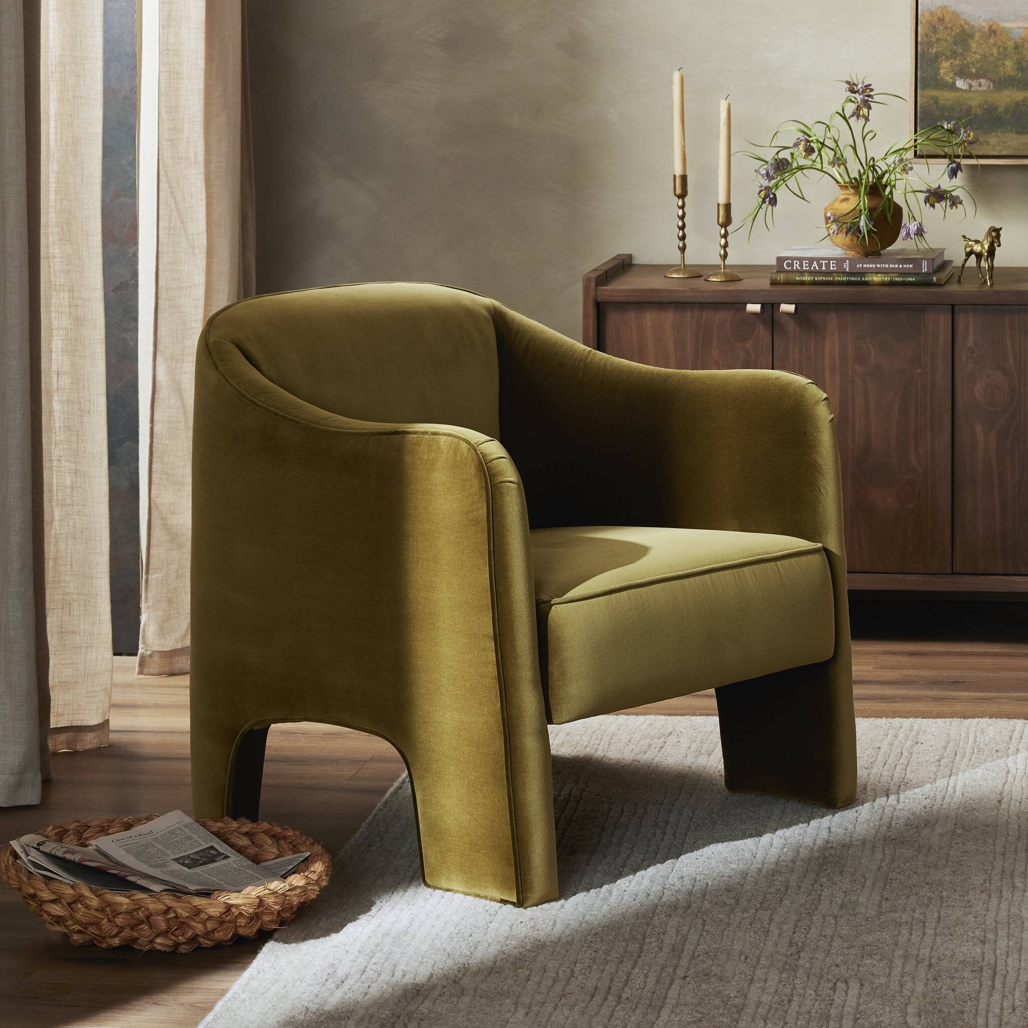 Four Hands Sully Chair — Surrey Moss