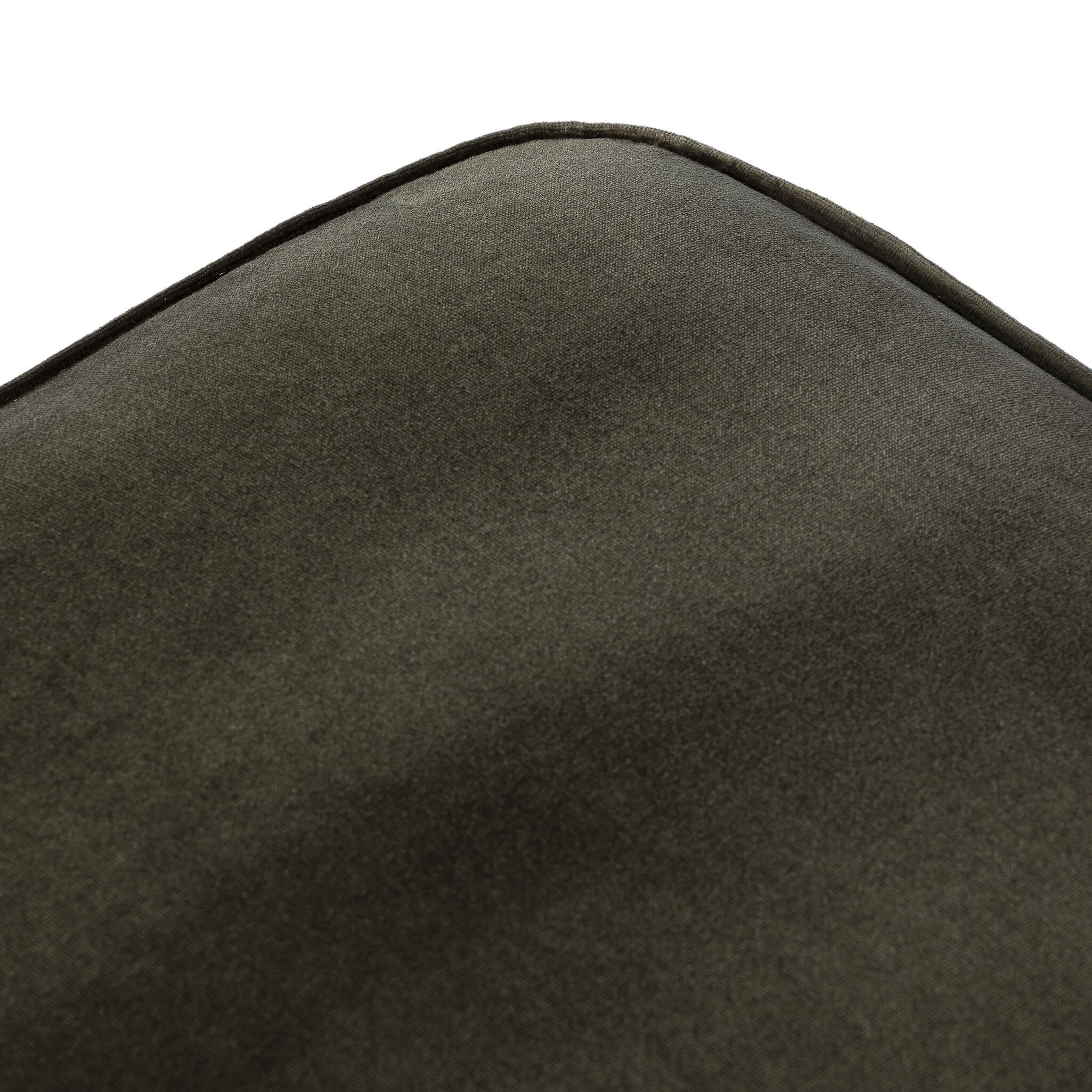 Four Hands Sinclair Square Ottoman-21" — Surrey Olive-Sienna Brown