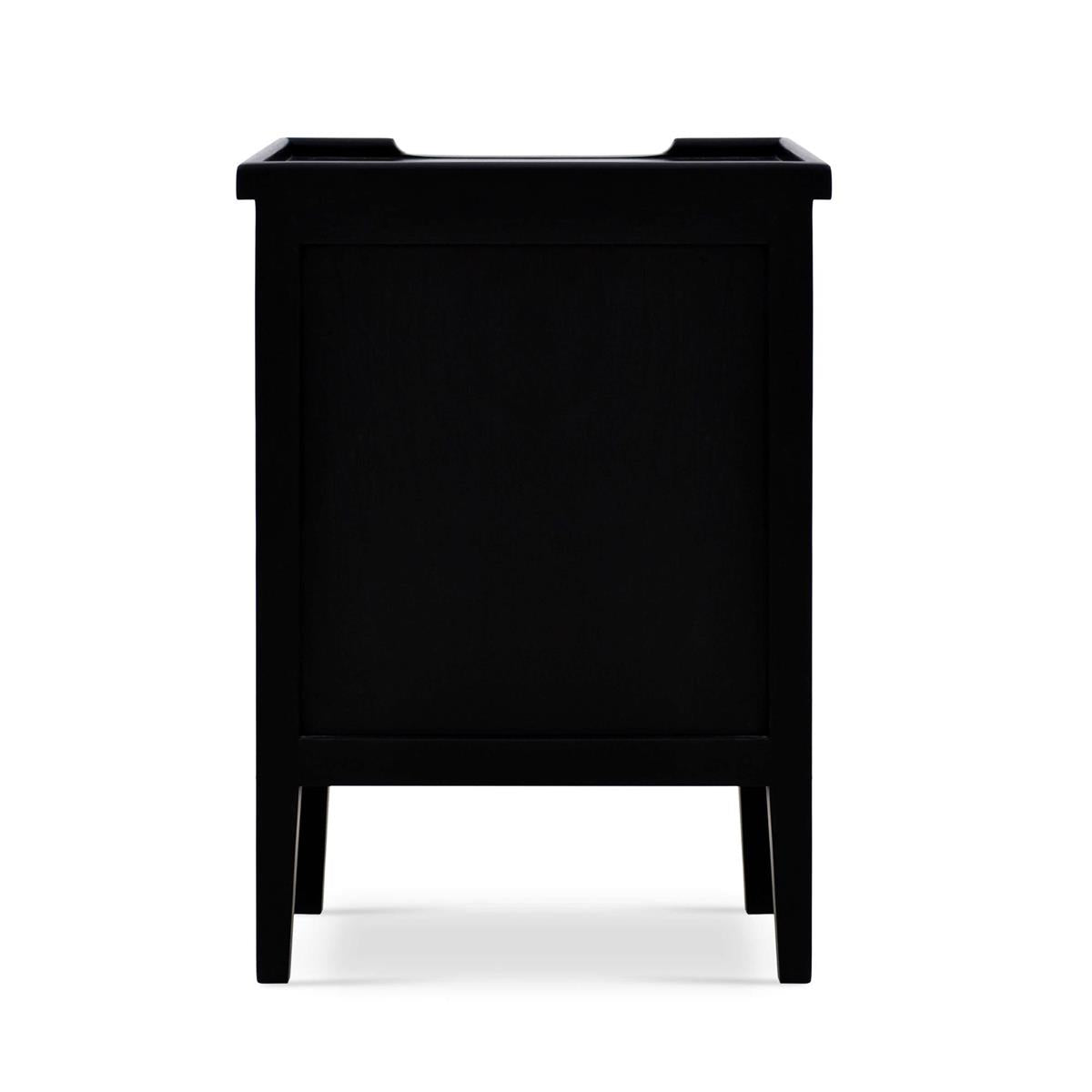 Bramble Eton 3 Drawer End Table — Batavia Black