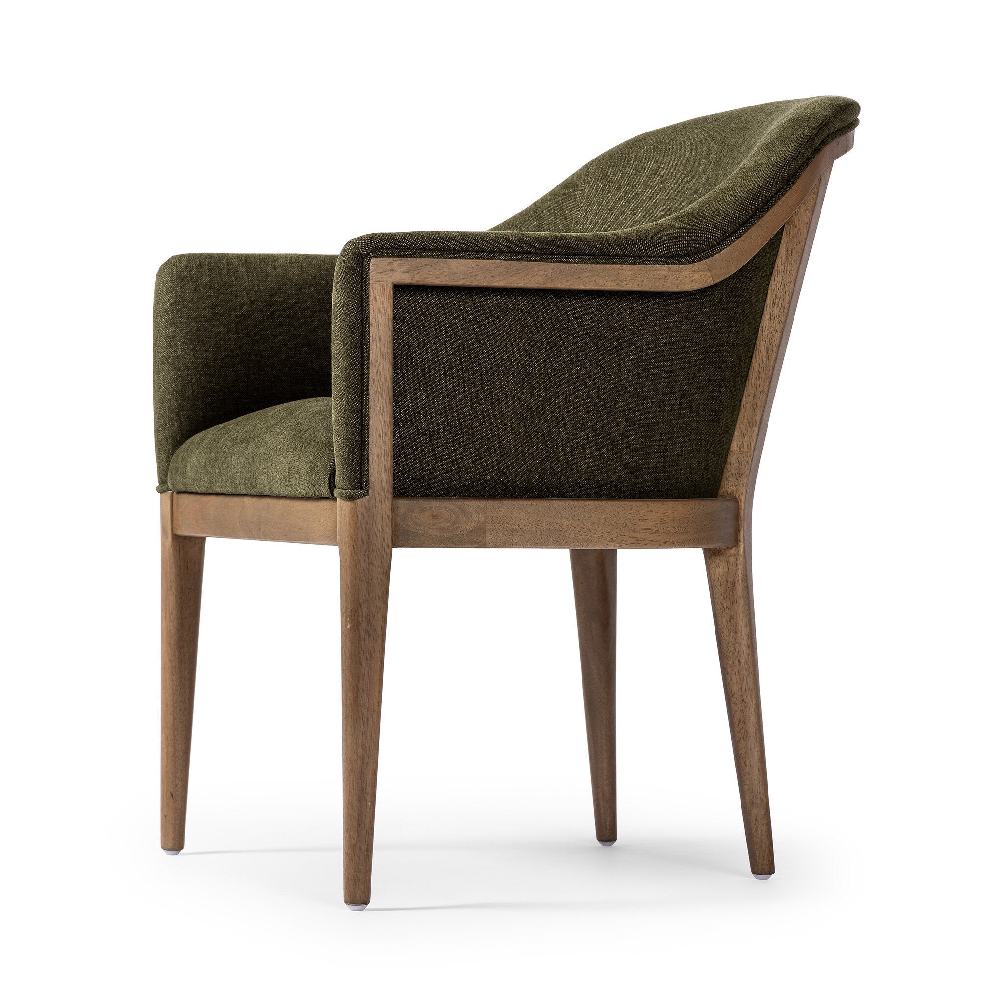Four Hands Colston Dining Chair — Sutton Olive-Warm Buff Parawood