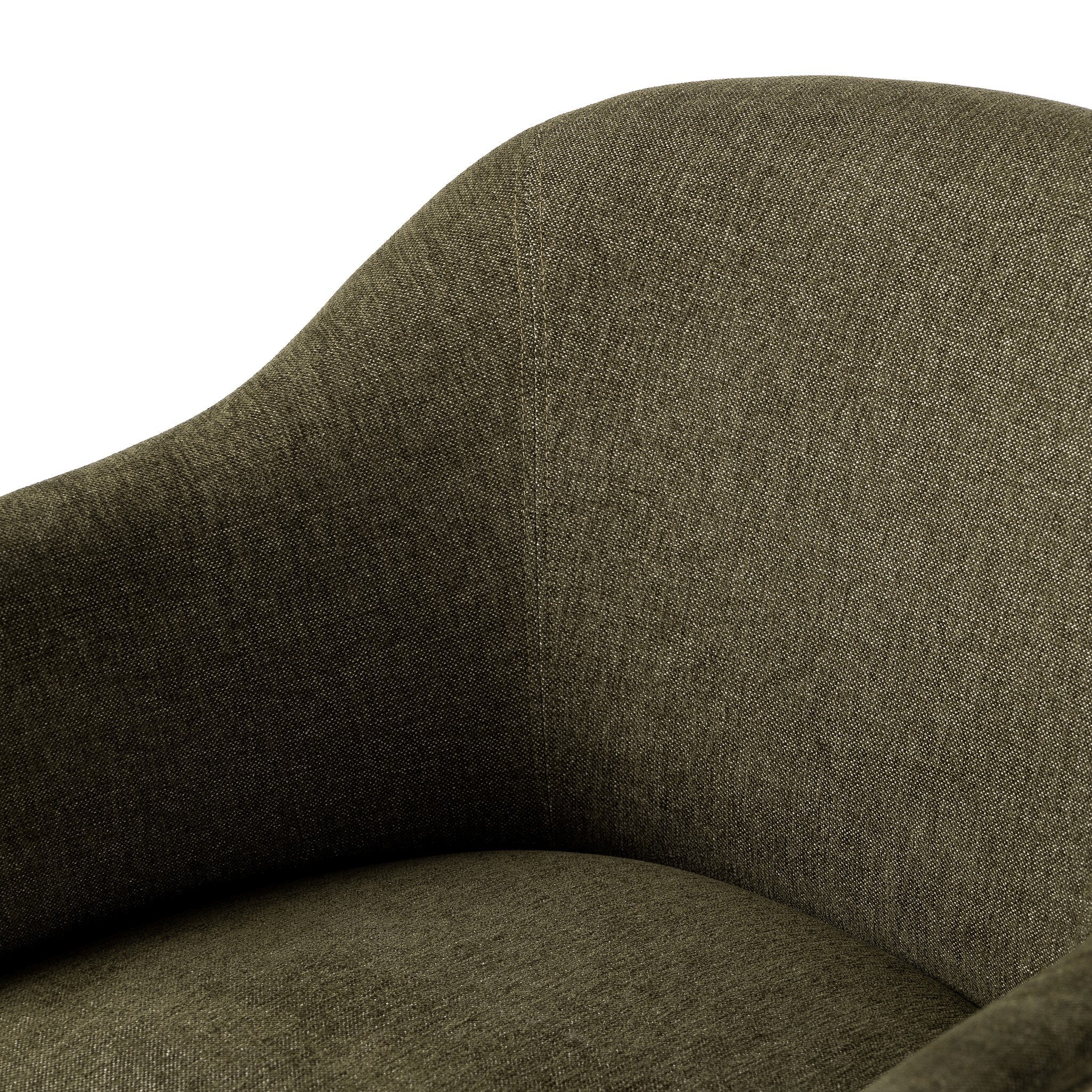 Four Hands Colston Dining Chair — Sutton Olive-Warm Buff Parawood