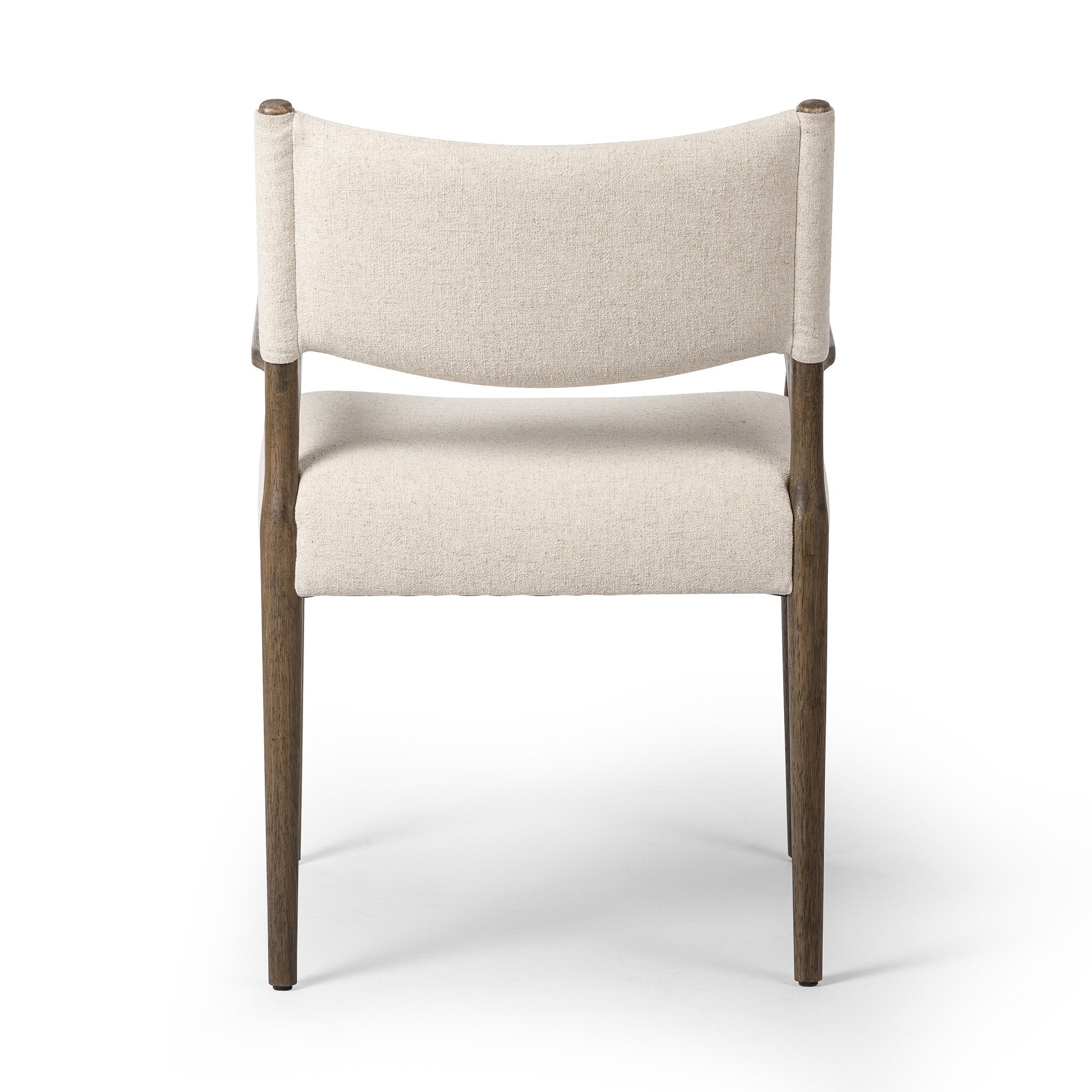 Four Hands Jayla Dining Armchair — Antwerp Natural-Antique Walnut