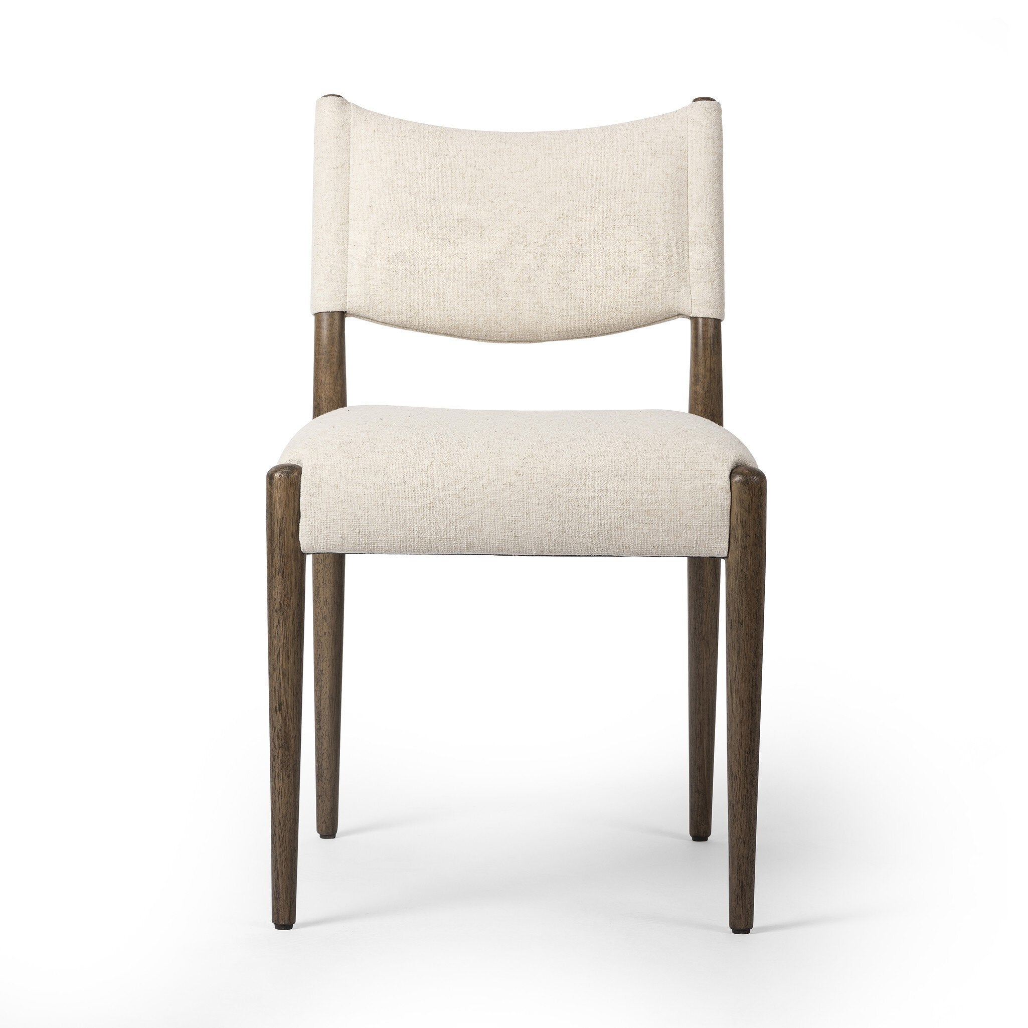 Four Hands Jayla Armless Dining Chair — Antwerp Natural-Antique Walnut