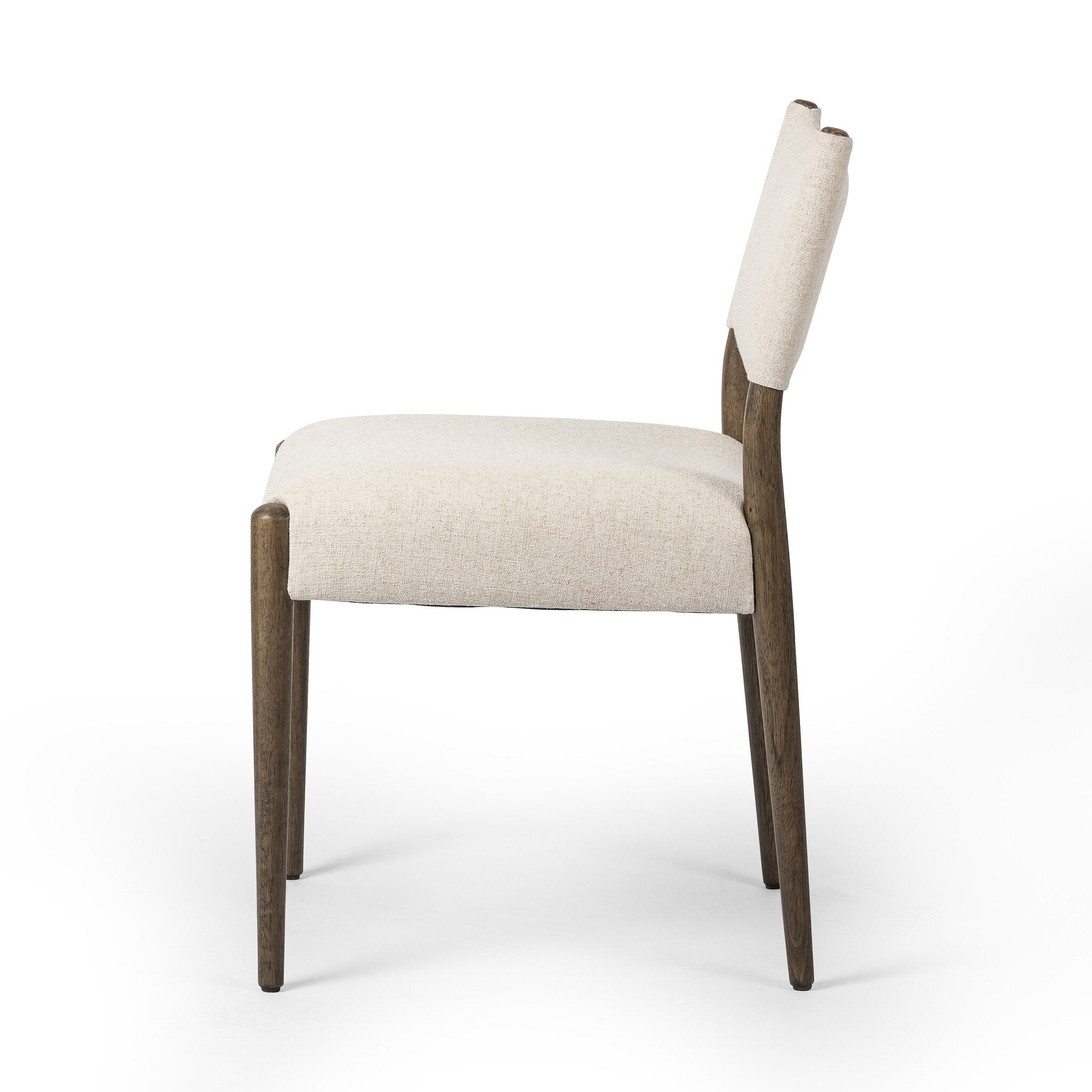 Four Hands Jayla Armless Dining Chair — Antwerp Natural-Antique Walnut