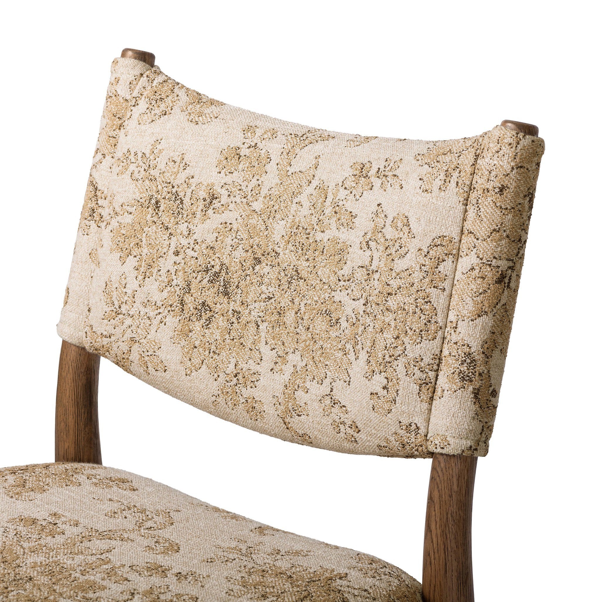 Four Hands Jayla Armless Dining Chair — Fallingbrook Natural-Toasted Oak