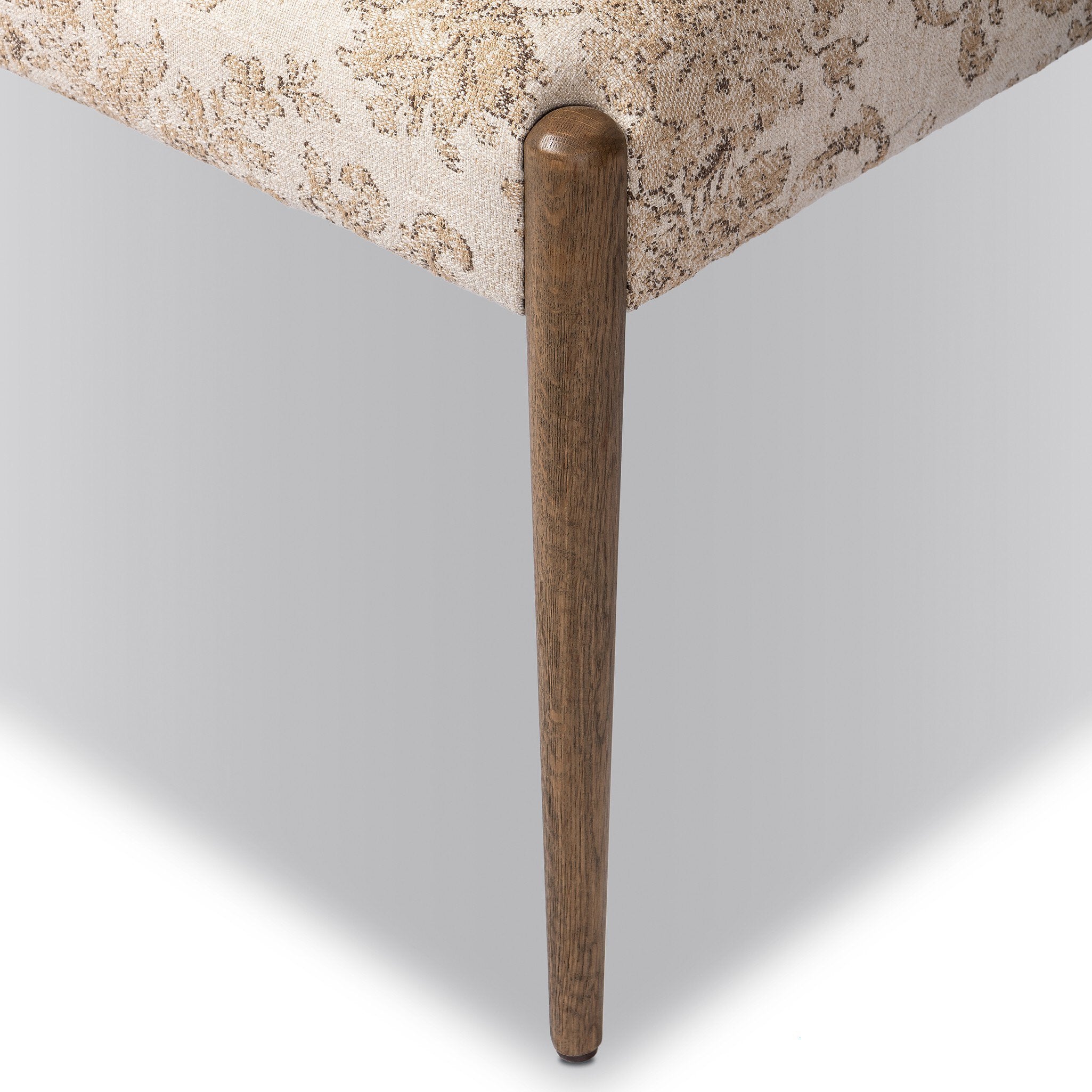 Four Hands Jayla Armless Dining Chair — Fallingbrook Natural-Toasted Oak