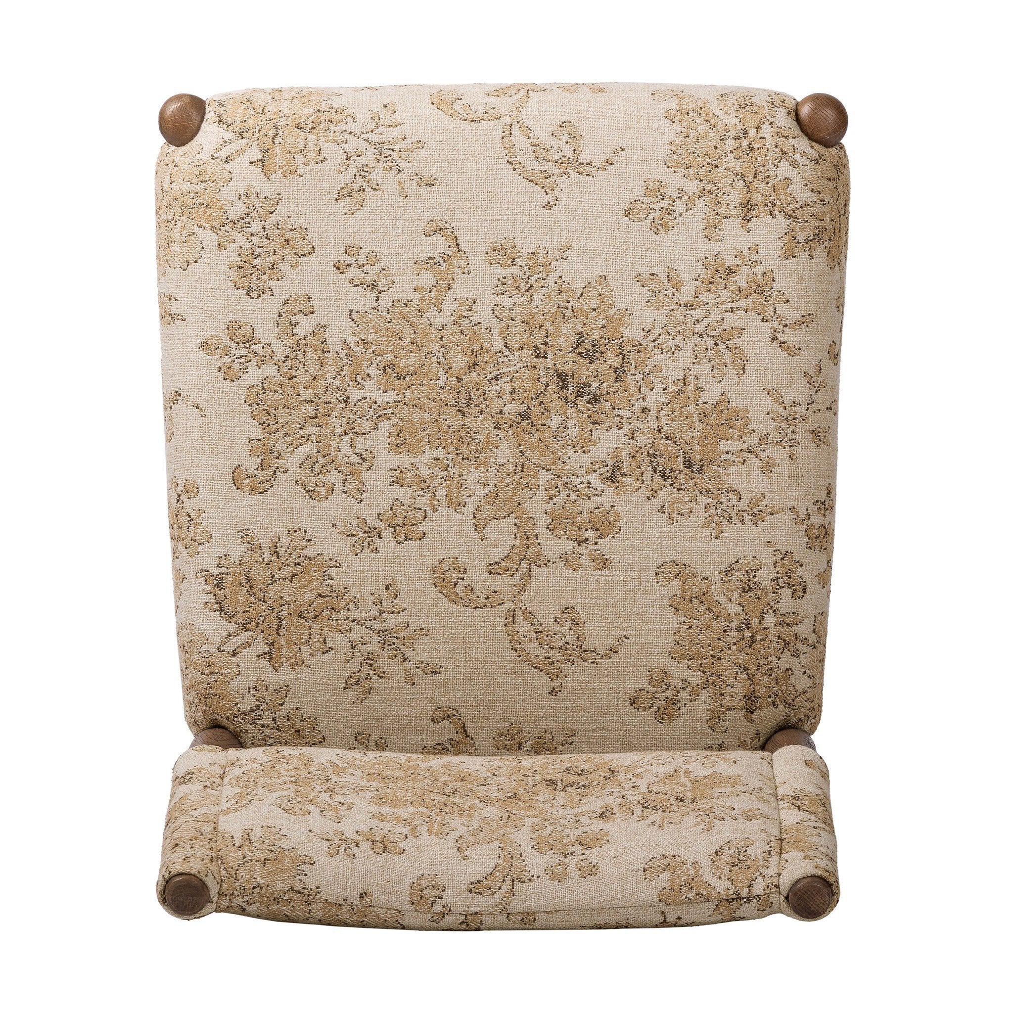 Four Hands Jayla Armless Dining Chair — Fallingbrook Natural-Toasted Oak