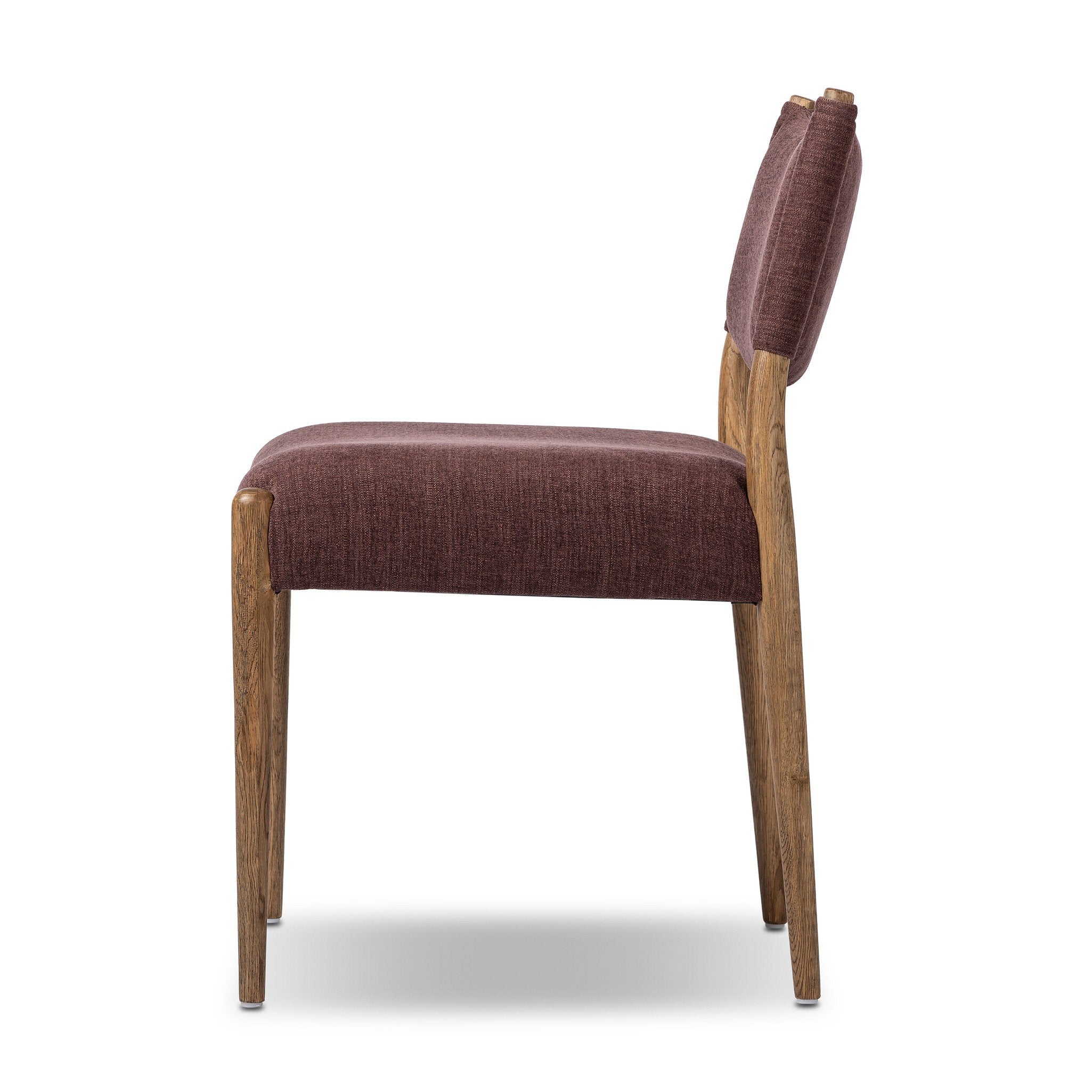 Four Hands Jayla Armless Dining Chair — Laughlin Plum-Toasted Oak