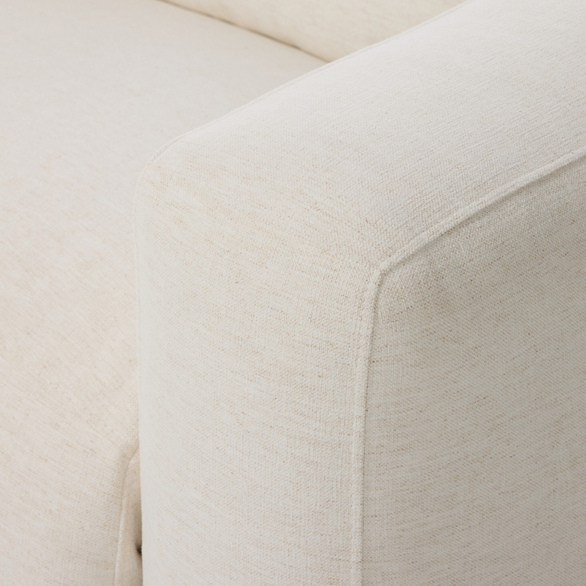 Four Hands Radley Power Recliner 3-Piece Sectional W/ Chaise — Crypton Nomad Snow