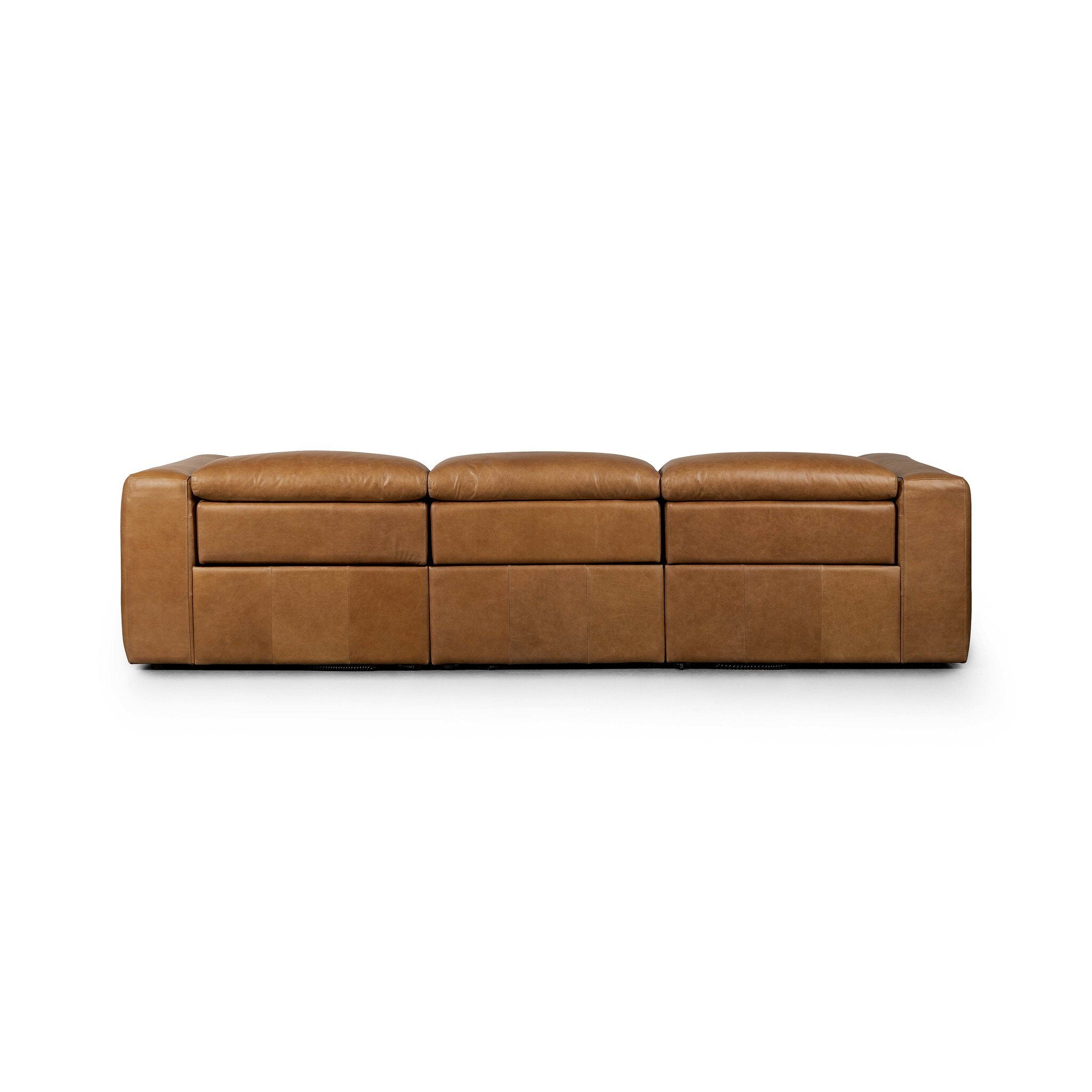 Four Hands Radley Power Recliner 3-Piece Sectional — Sonoma Butterscotch