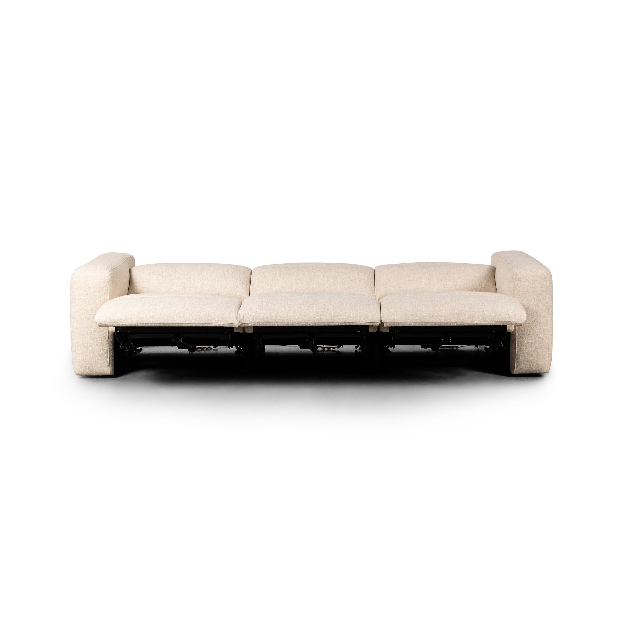 Four Hands Radley Power Recliner 3-Piece Sectional — Antigo Natural