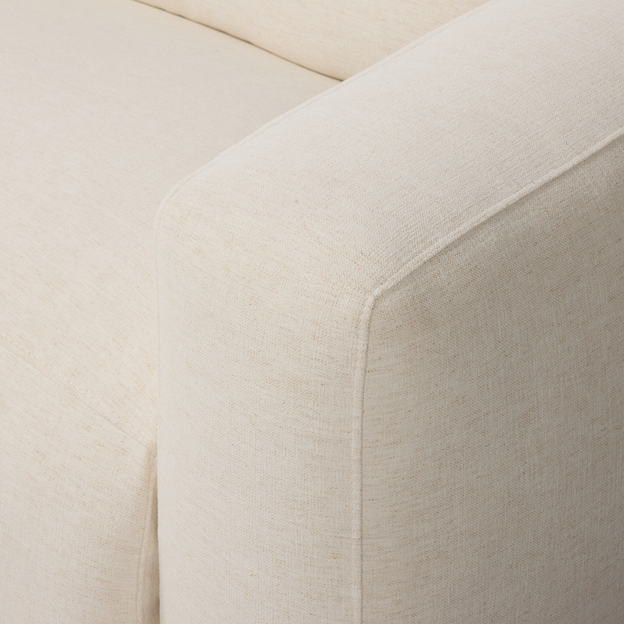 Four Hands Radley Power Recliner 3-Piece Sectional — Crypton Nomad Snow
