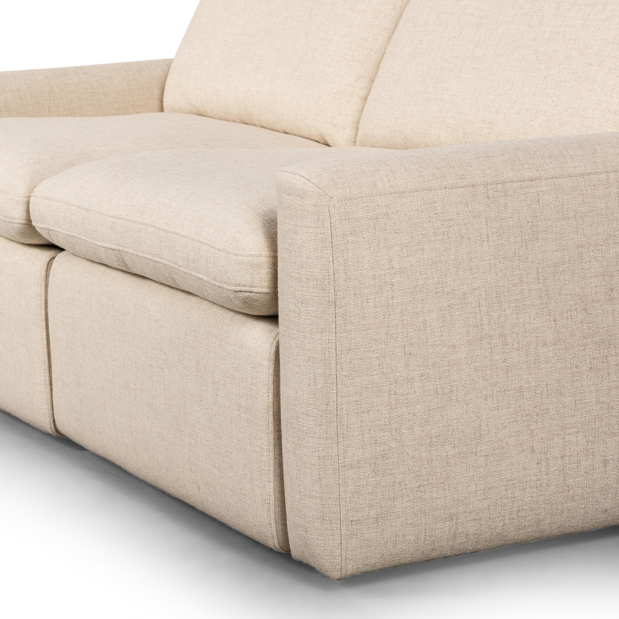 Four Hands Tillery Power Recliner 2-Piece Sectional — Antigo Natural