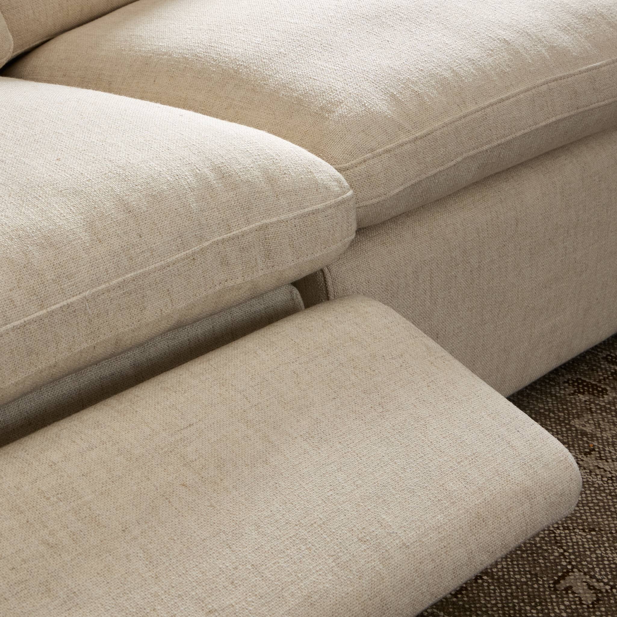 Four Hands Tillery Power Recliner 2-Piece Sectional — Antigo Natural