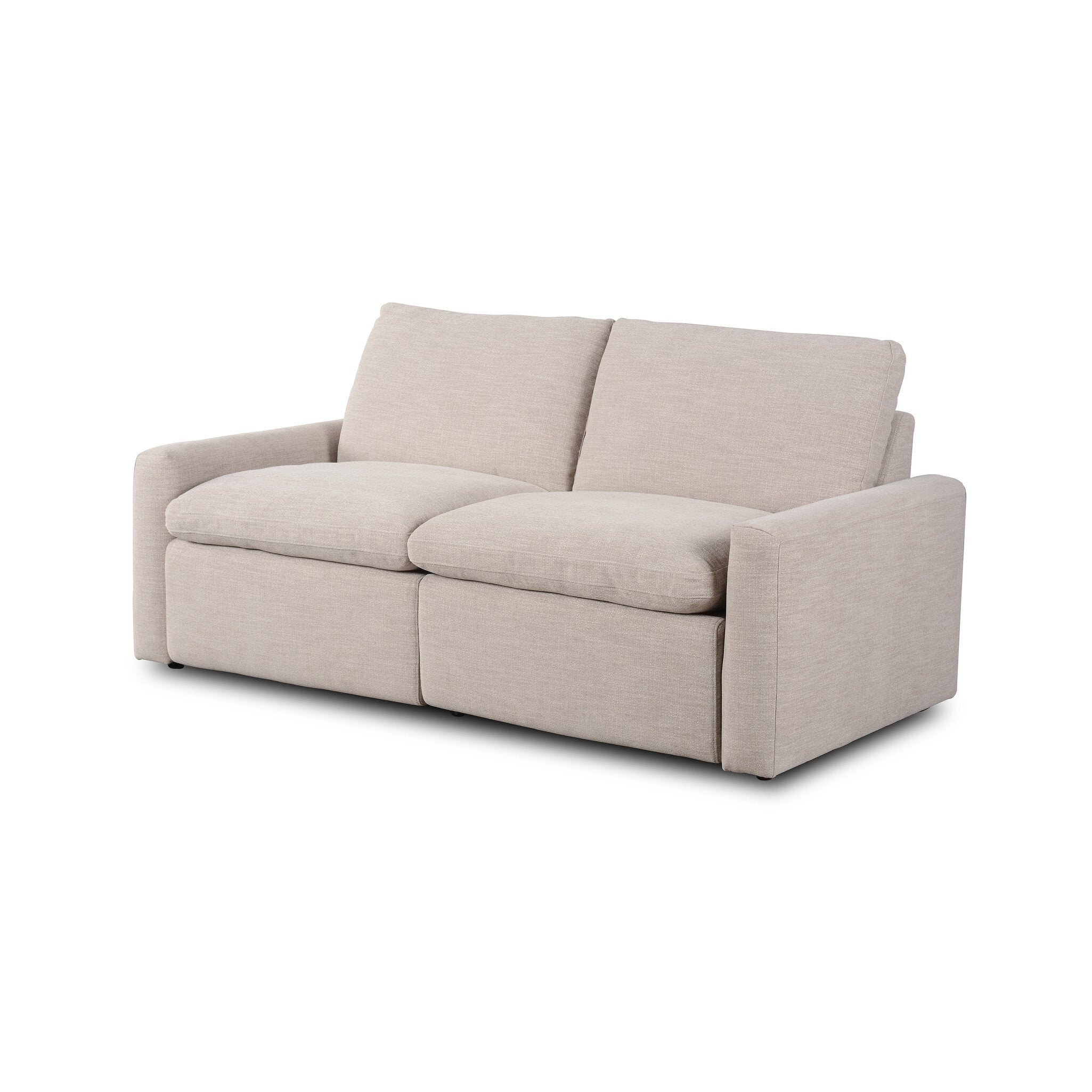 Four Hands Tillery Power Recliner 2-Piece Sectional — Laken Stone