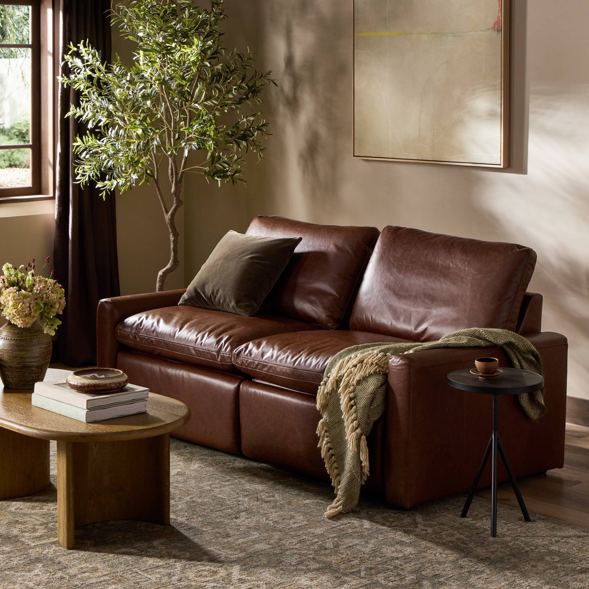 Four Hands Tillery Power Recliner 2-Piece Sectional — Sonoma Coco